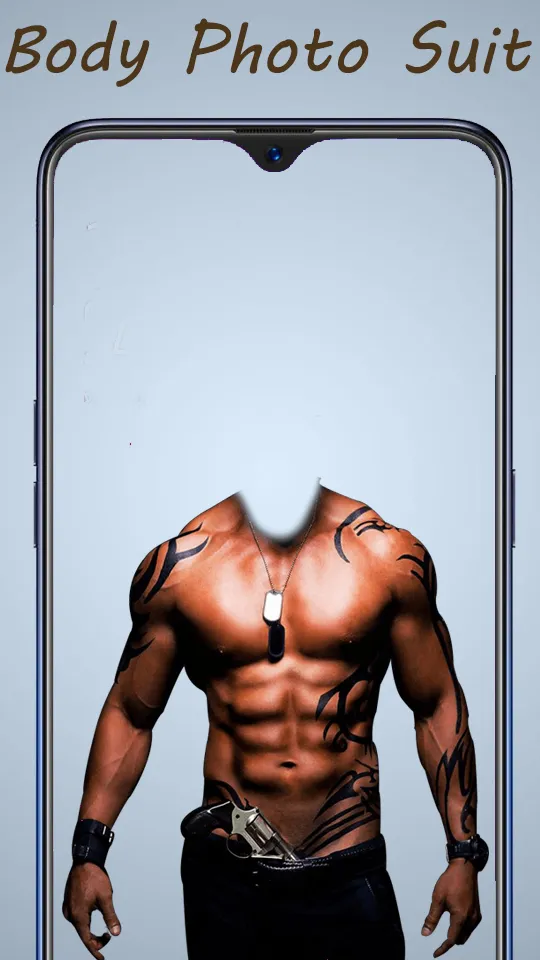 Muscular Man Body Photo Suit | Indus Appstore | Screenshot