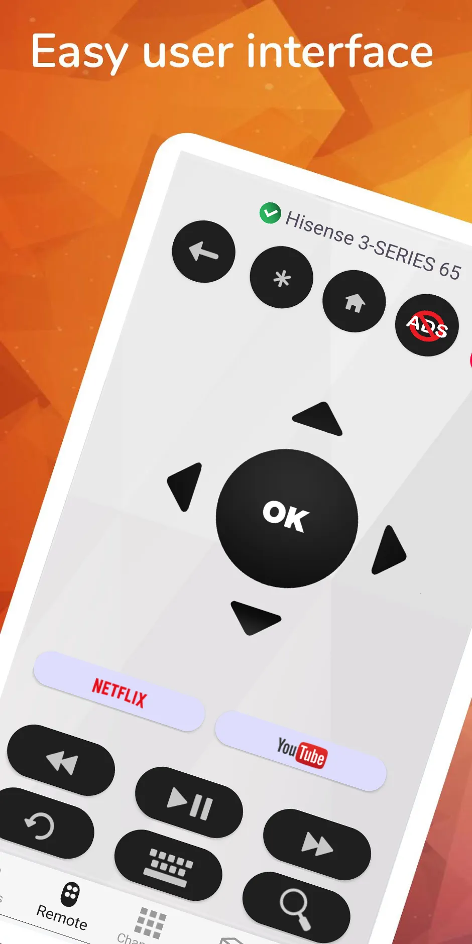 Remote For Sharp - Roku TV | Indus Appstore | Screenshot