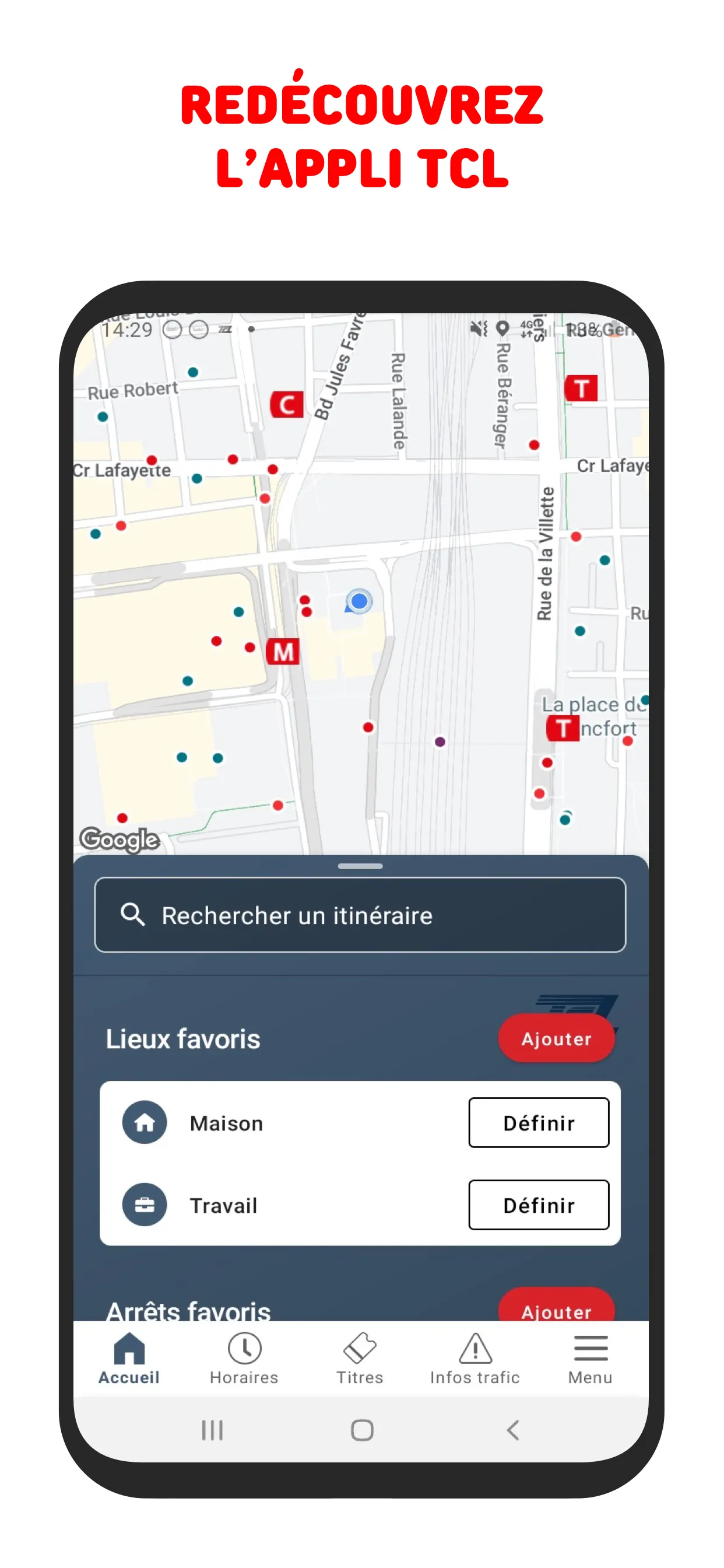 Lyon Public Transport | Indus Appstore | Screenshot