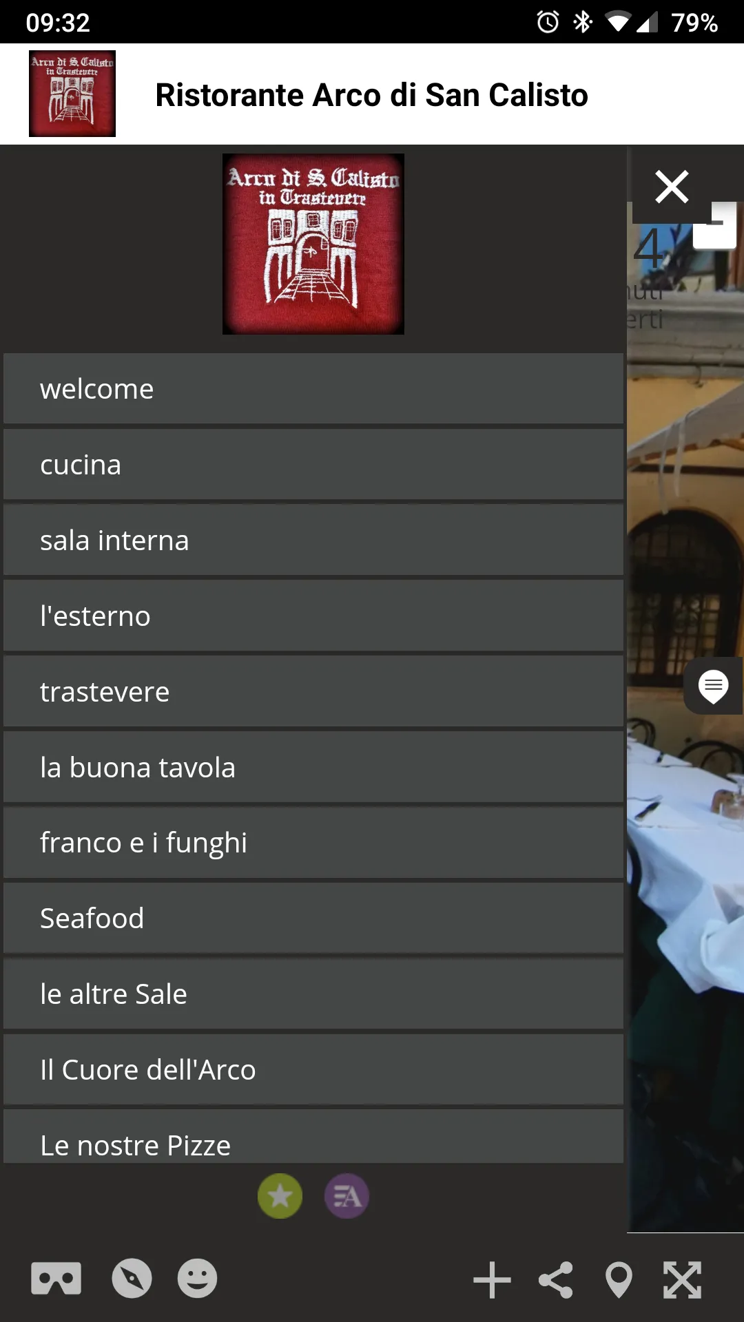 Ristorante Arco di San Calisto | Indus Appstore | Screenshot