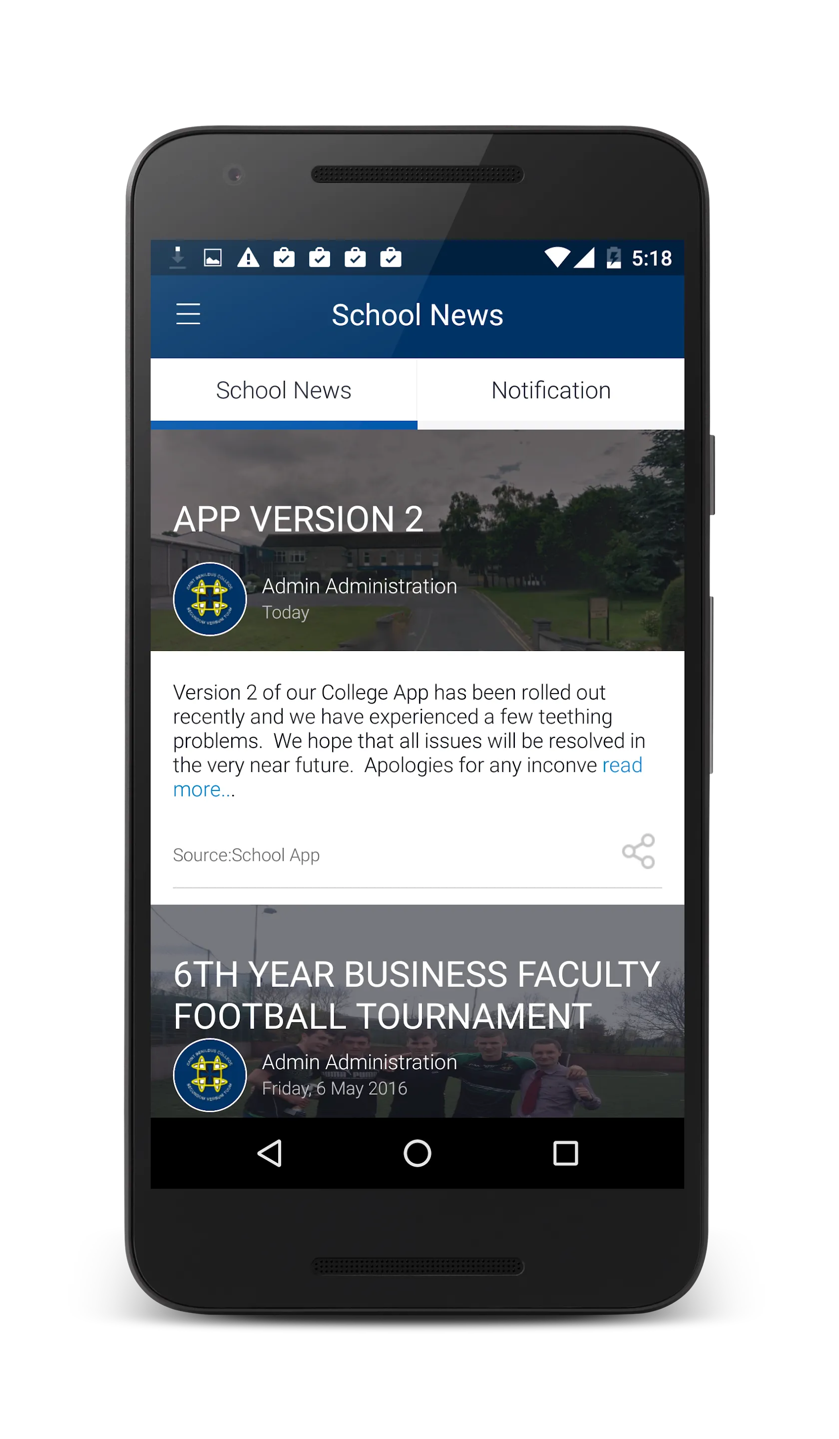 St. Benildus College | Indus Appstore | Screenshot