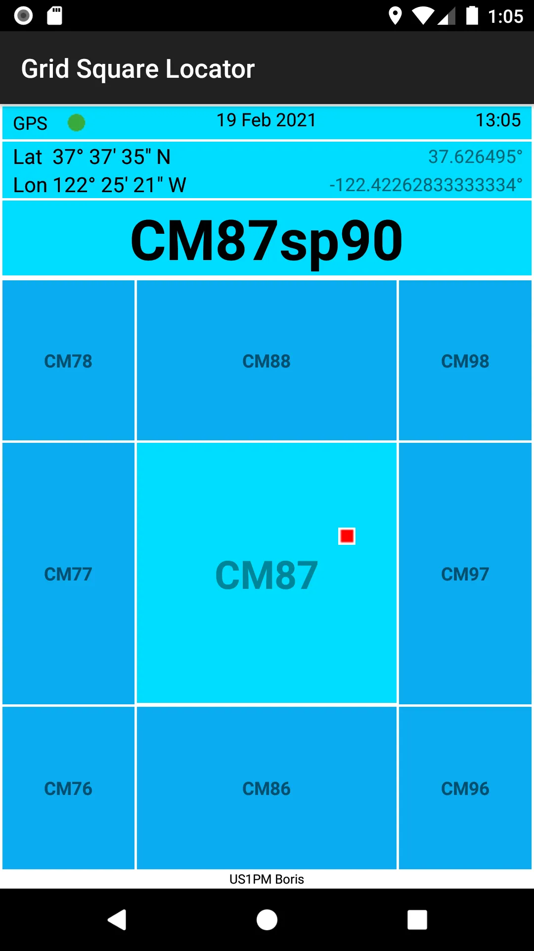 Grid Square Locator | Indus Appstore | Screenshot