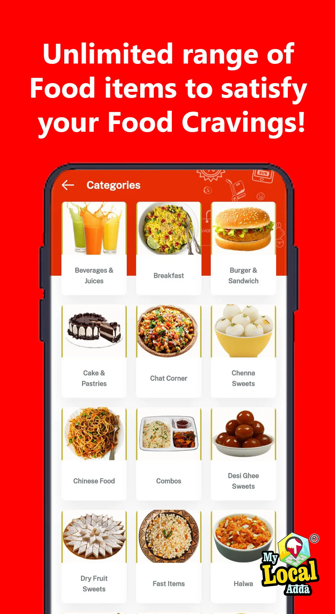 MyLocalAdda-Order Food&Grocery | Indus Appstore | Screenshot