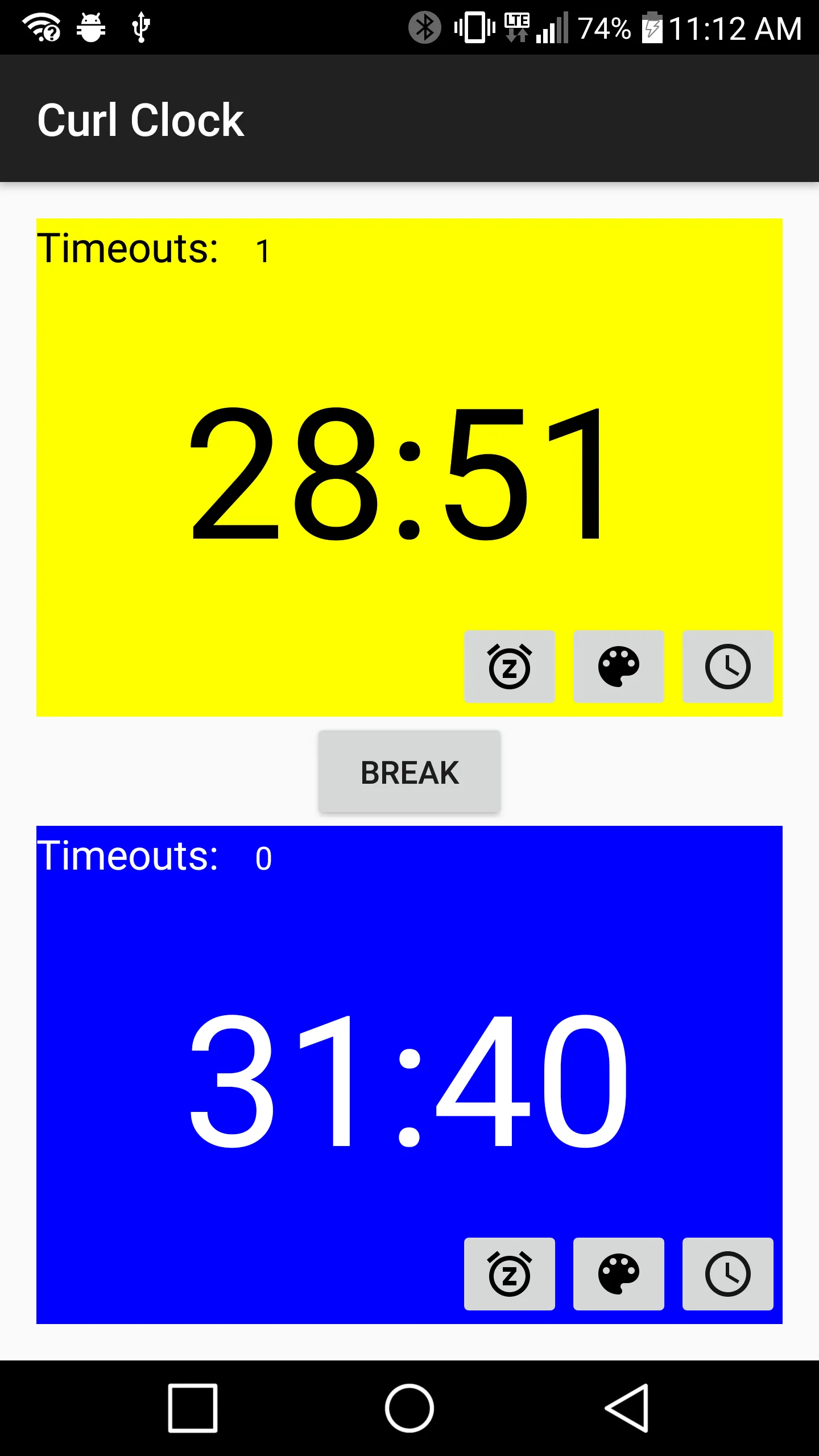 Curl Clock | Indus Appstore | Screenshot