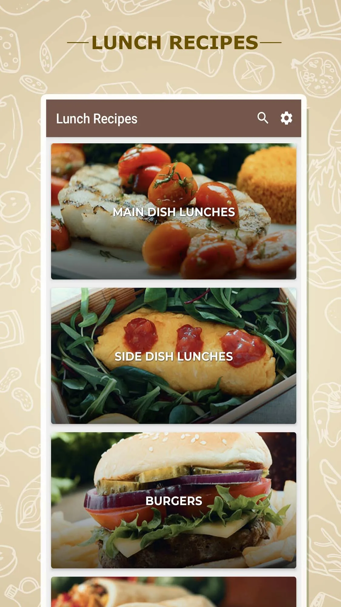 Lunch Recipes | Indus Appstore | Screenshot