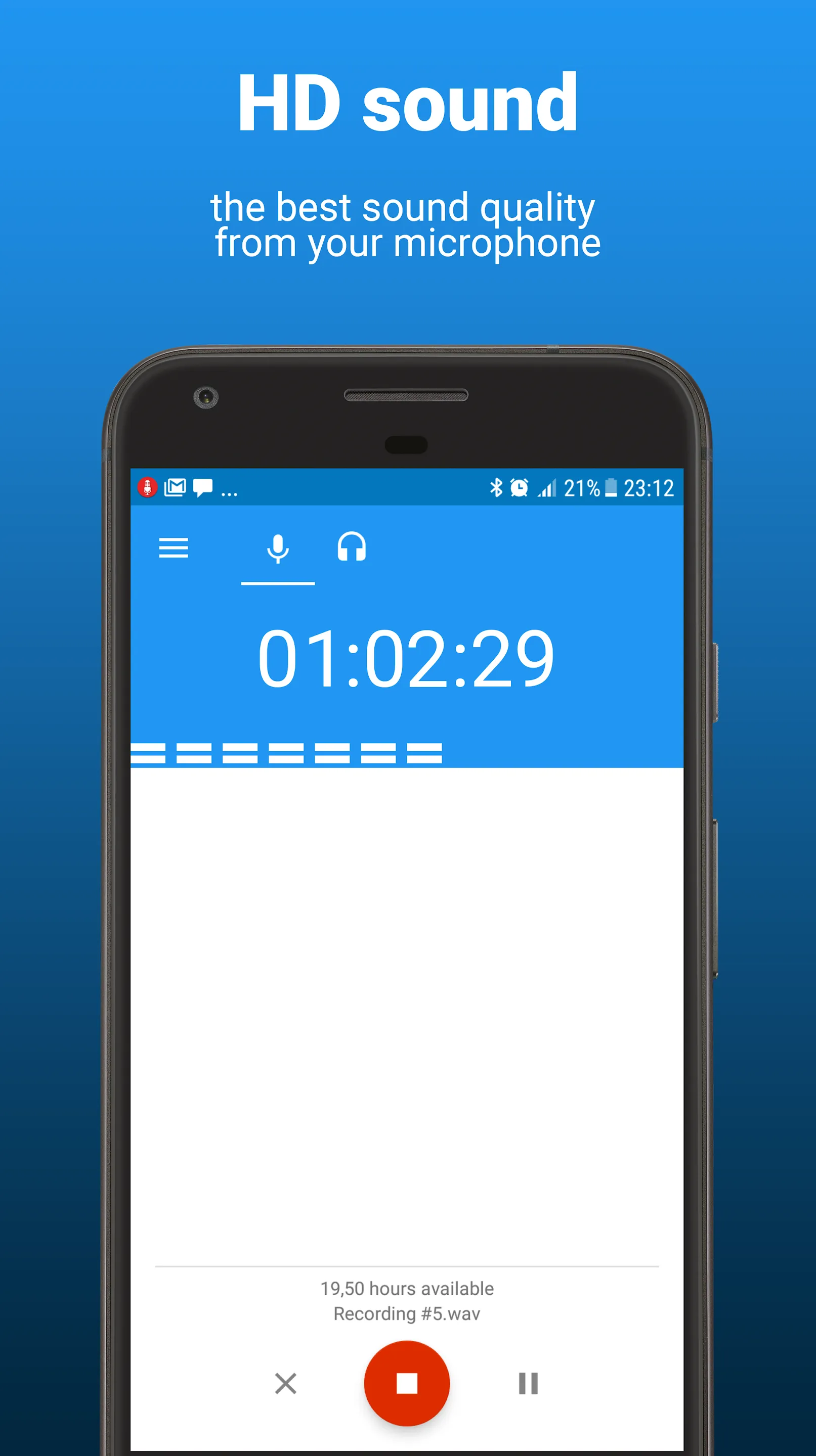 AudioRec - Voice Recorder | Indus Appstore | Screenshot