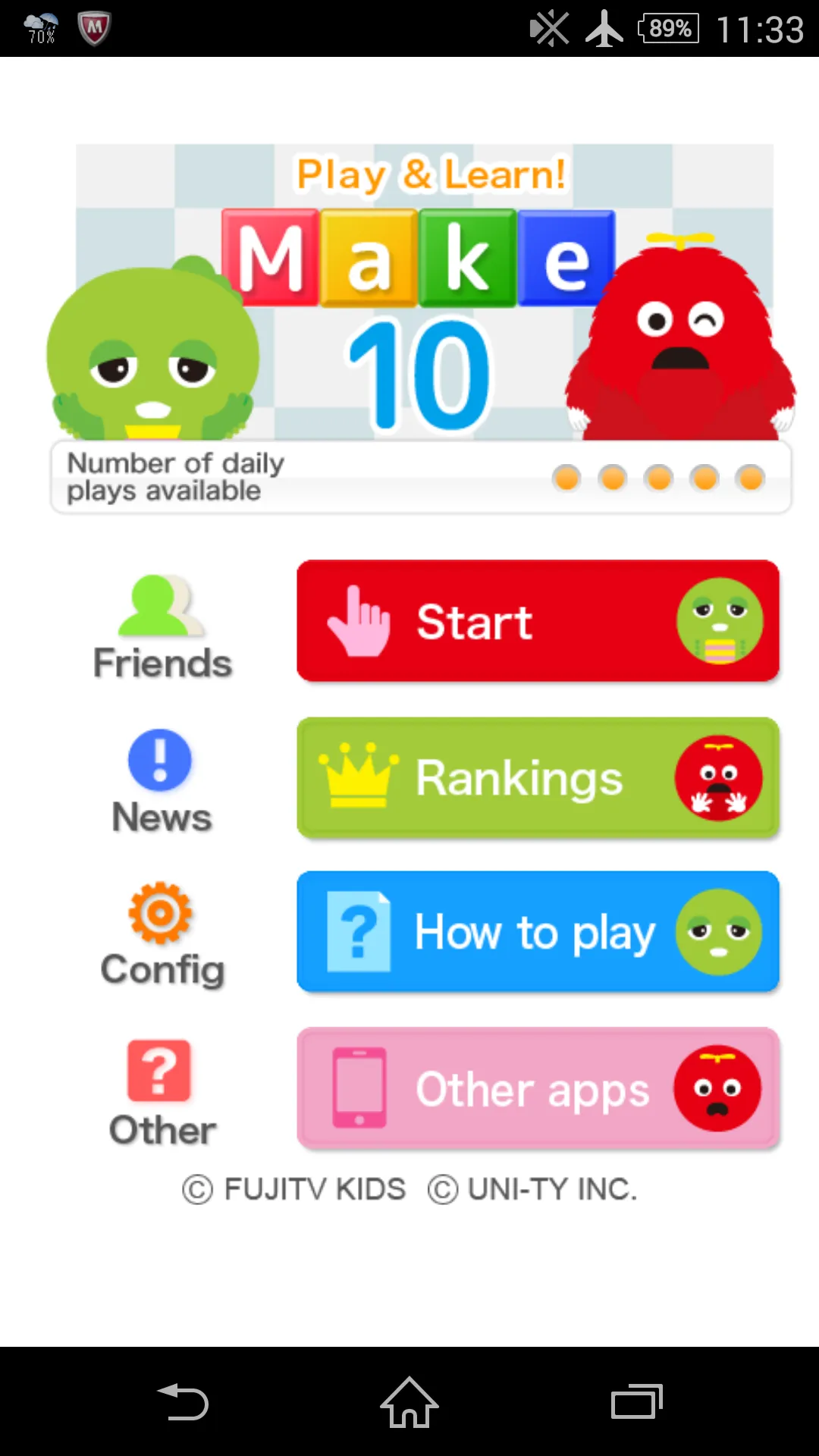 Make 10 [U-Kids] | Indus Appstore | Screenshot