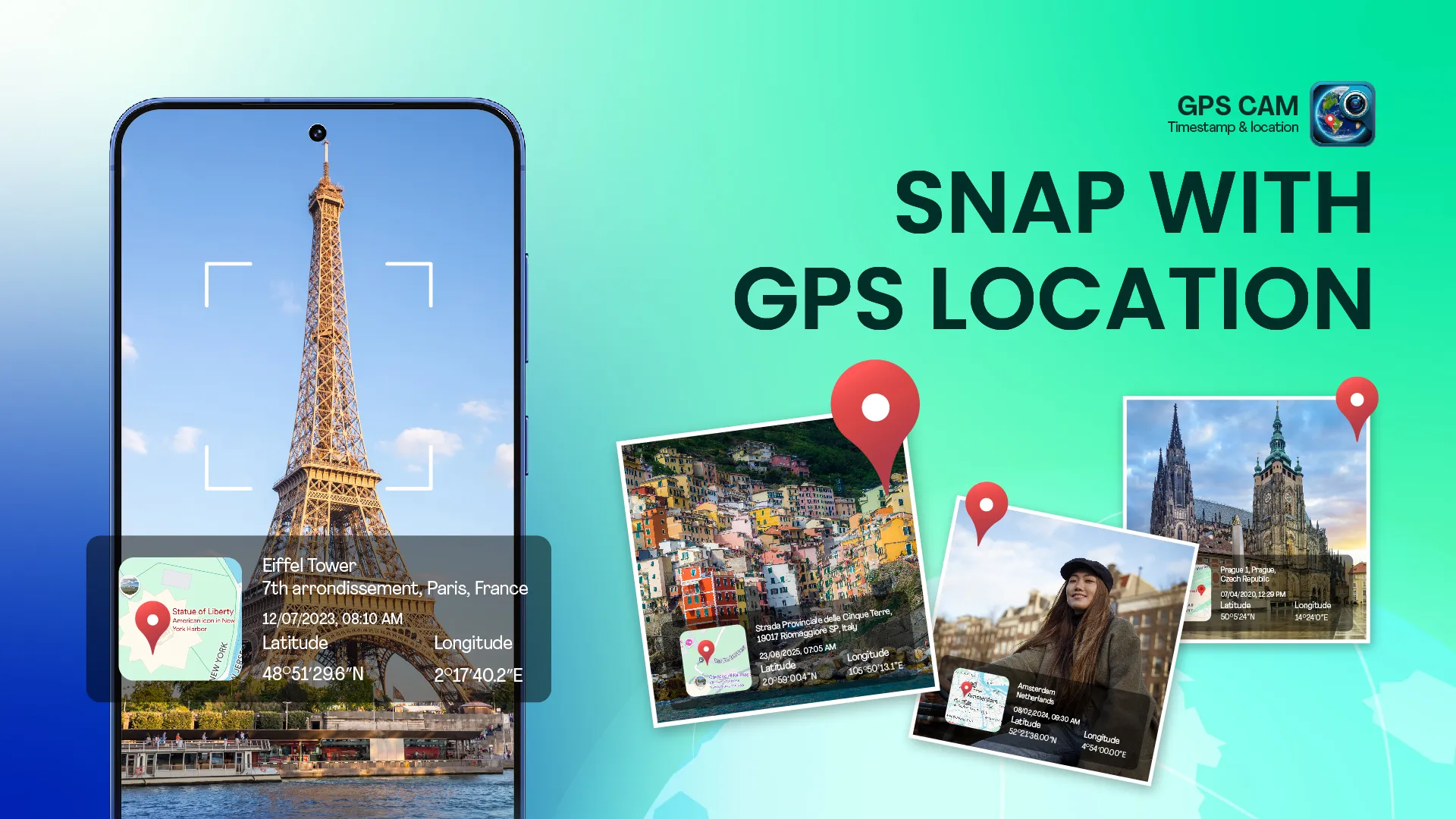 GPS Cam: Timestamp & Location | Indus Appstore | Screenshot