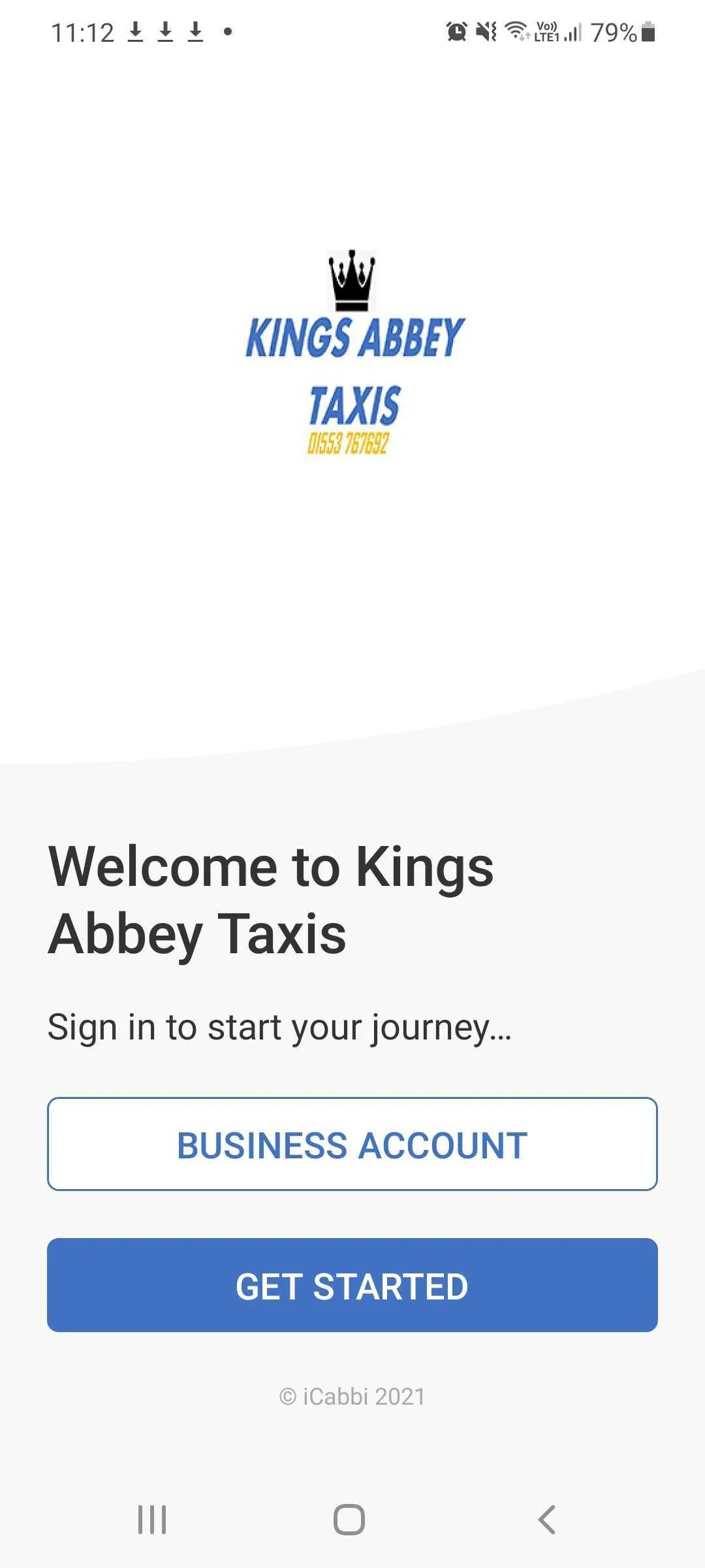 Kings Abbey Taxis | Indus Appstore | Screenshot