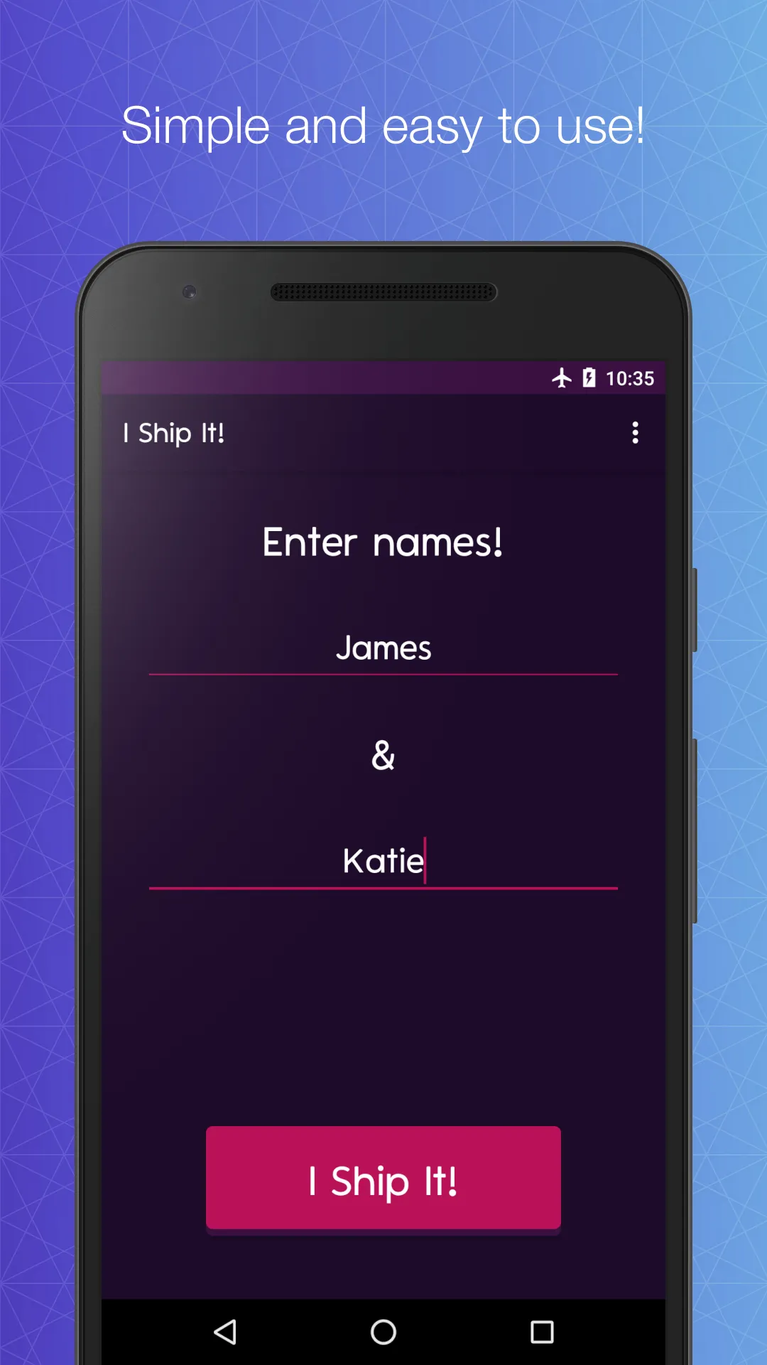 I Ship It - Fandom Couple Name | Indus Appstore | Screenshot