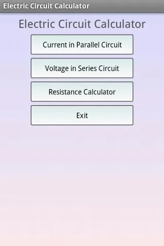 Electric Circuit Calculator | Indus Appstore | Screenshot