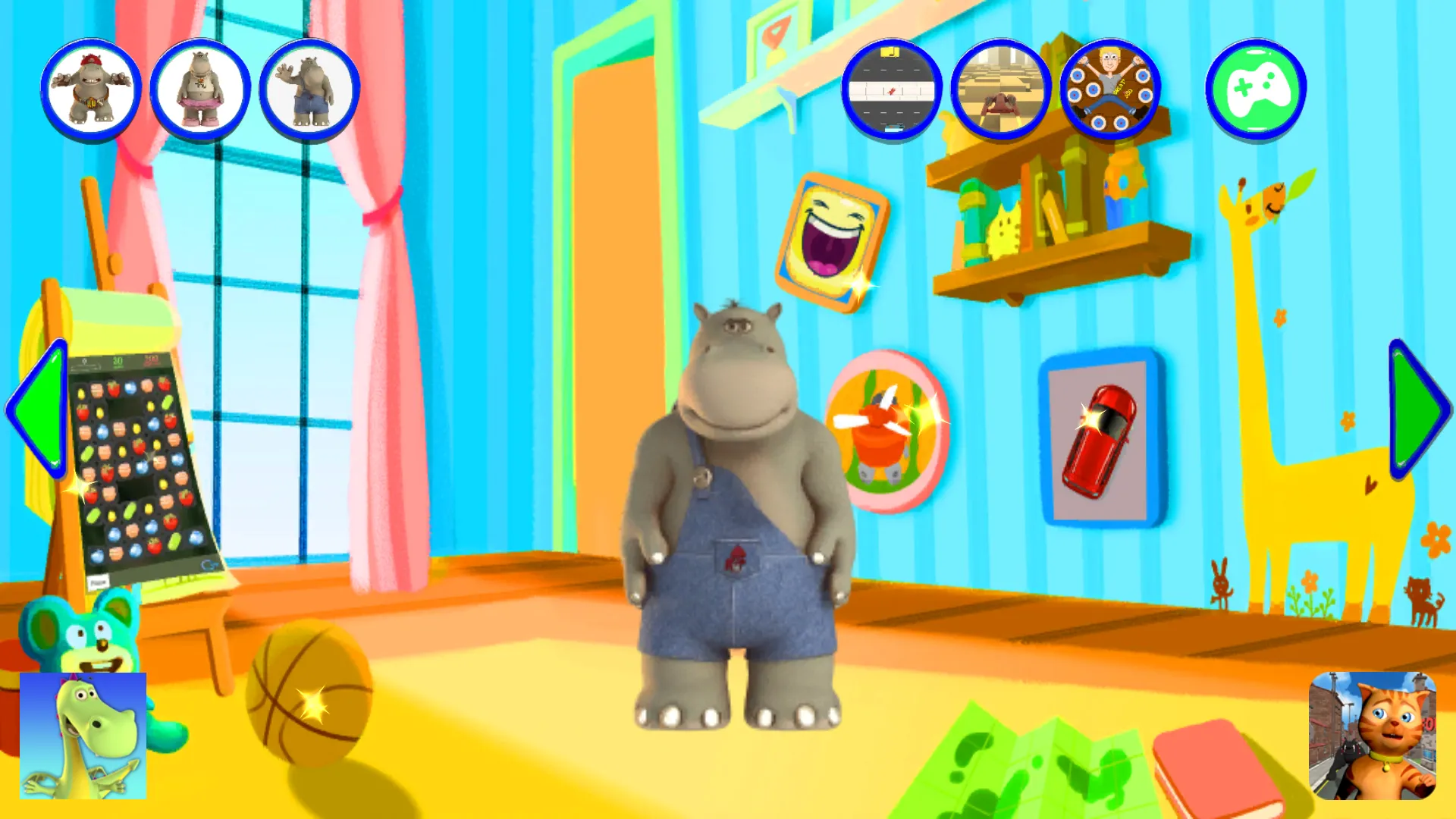 Talking Hippo Rock | Indus Appstore | Screenshot