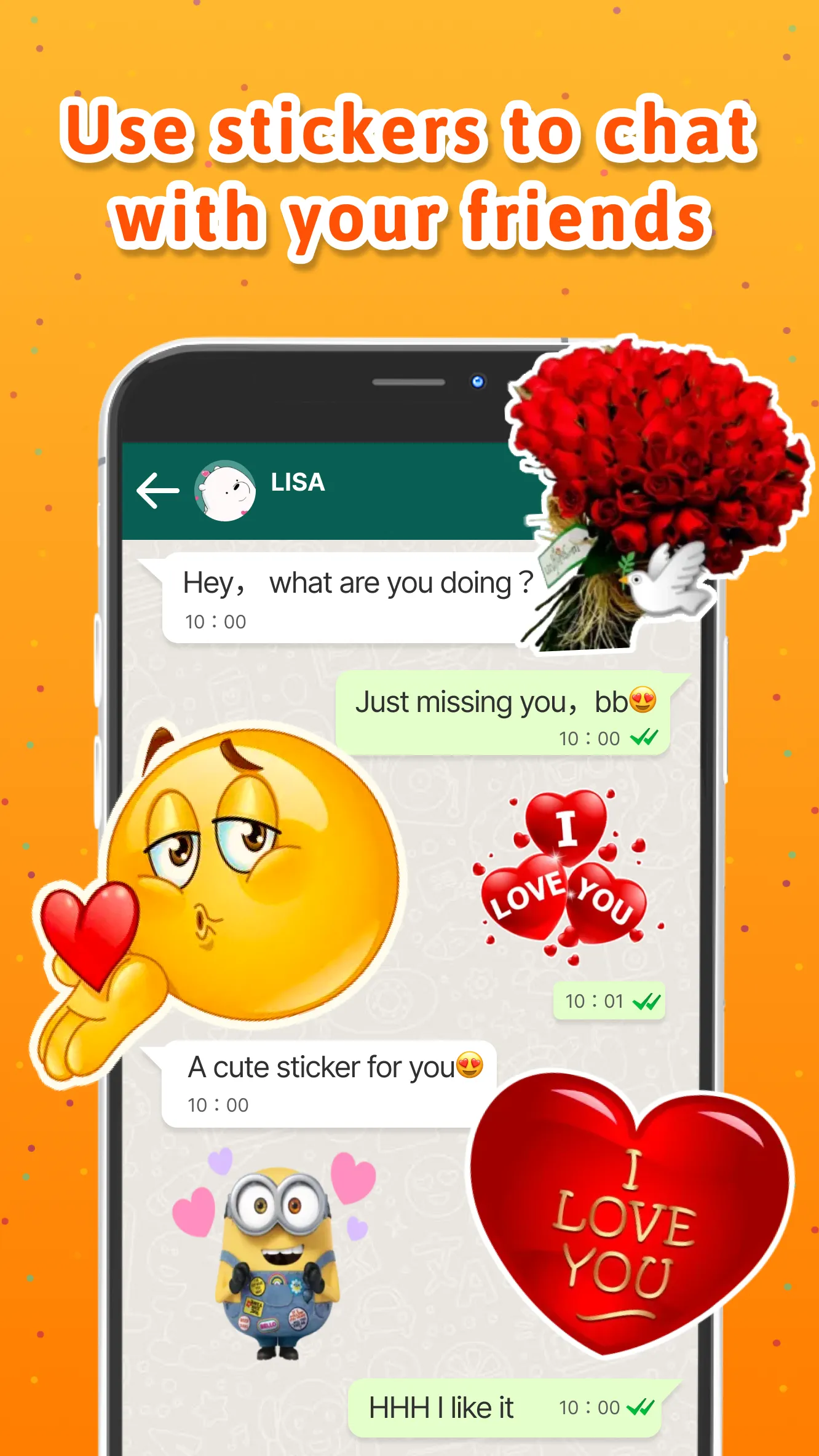 Personal stickers StickerMaker | Indus Appstore | Screenshot