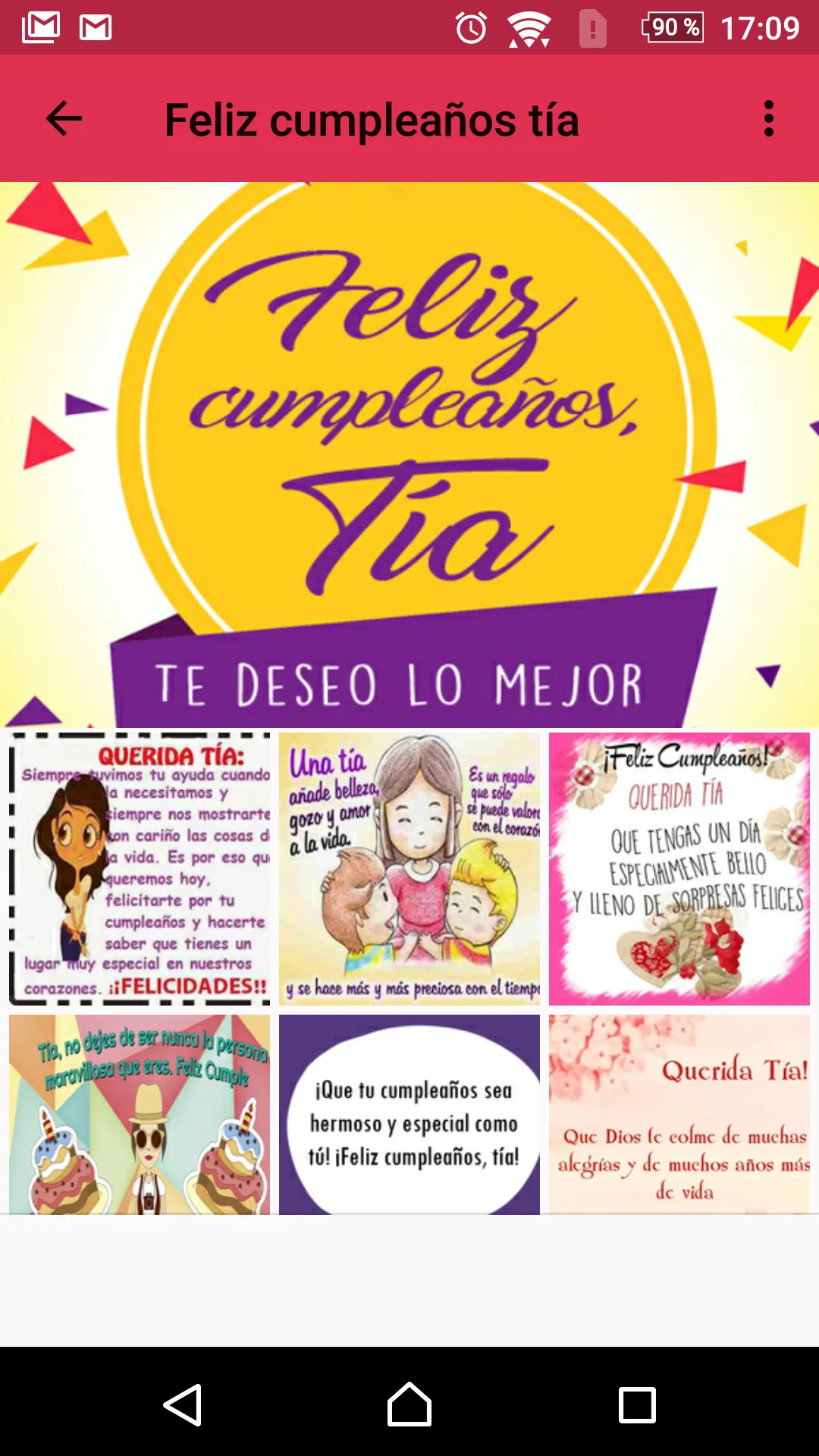 Feliz día de celebración tía | Indus Appstore | Screenshot