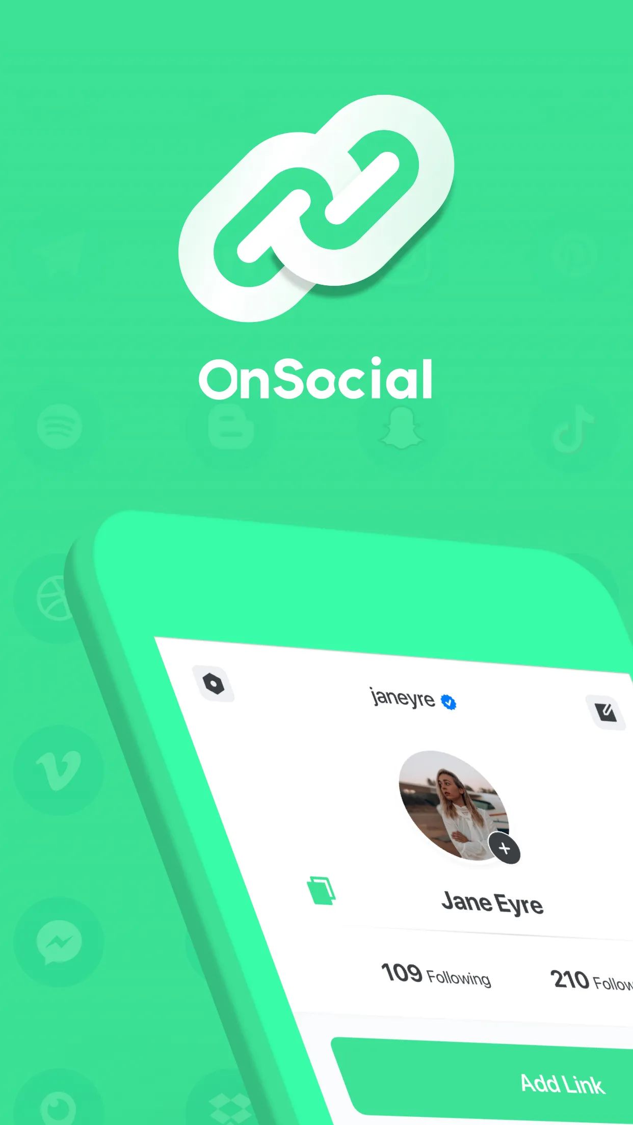 OnSocial: Create Bio Link | Indus Appstore | Screenshot