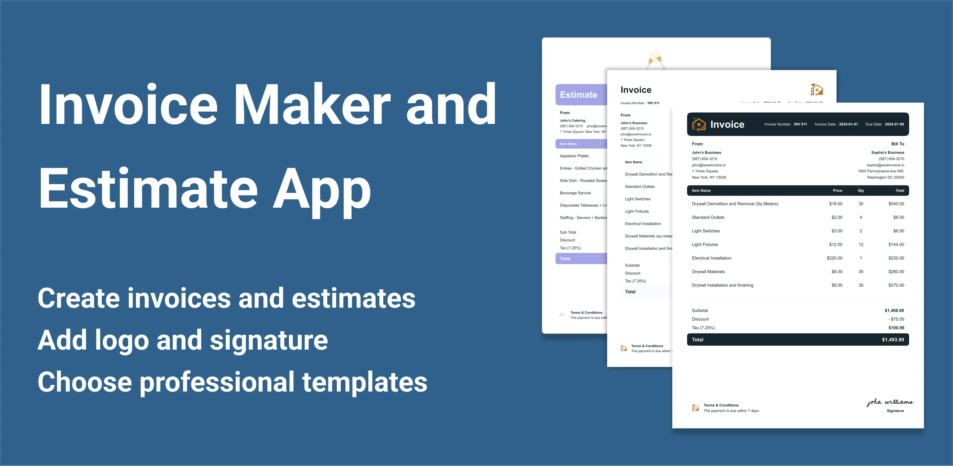 Invoice Maker and Estimate App | Indus Appstore | Screenshot