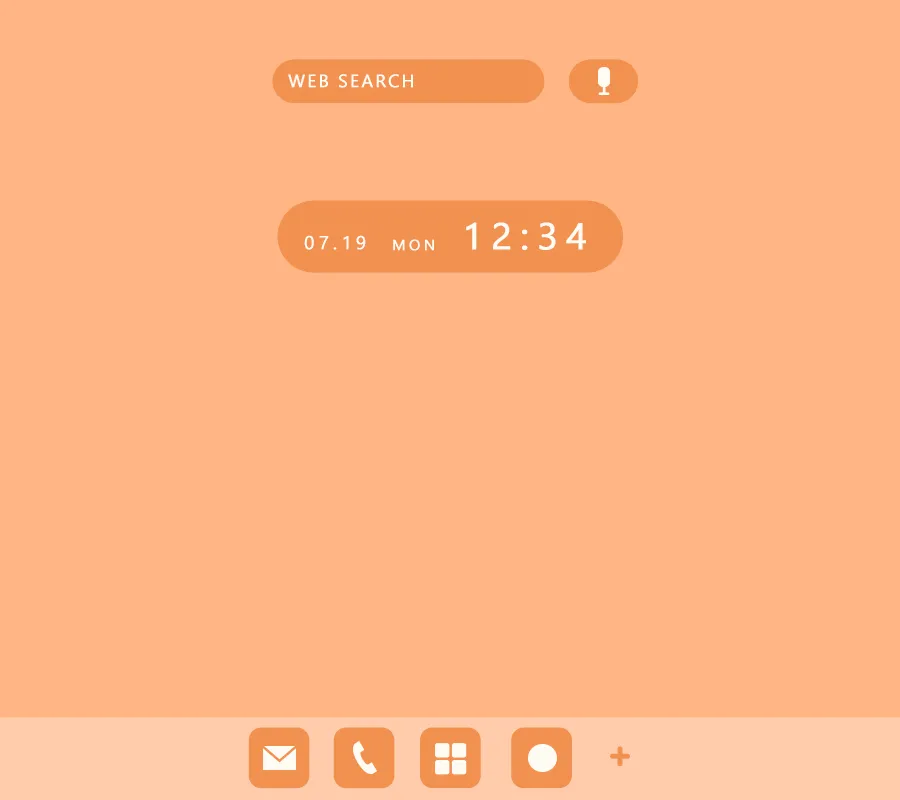 Simple Pastel Color (Apricot) | Indus Appstore | Screenshot