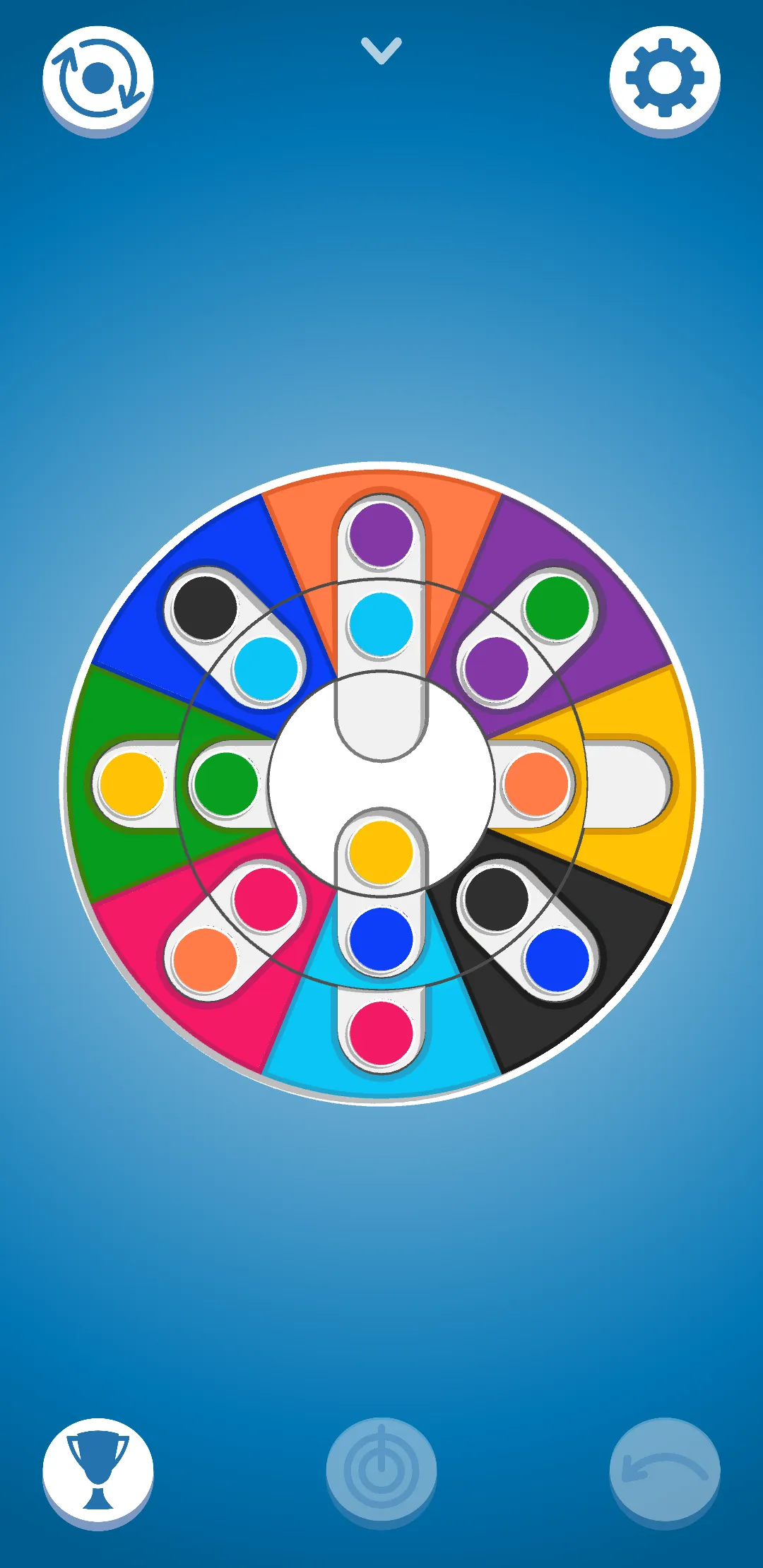 TROUBLE - Color Spinner Puzzle | Indus Appstore | Screenshot