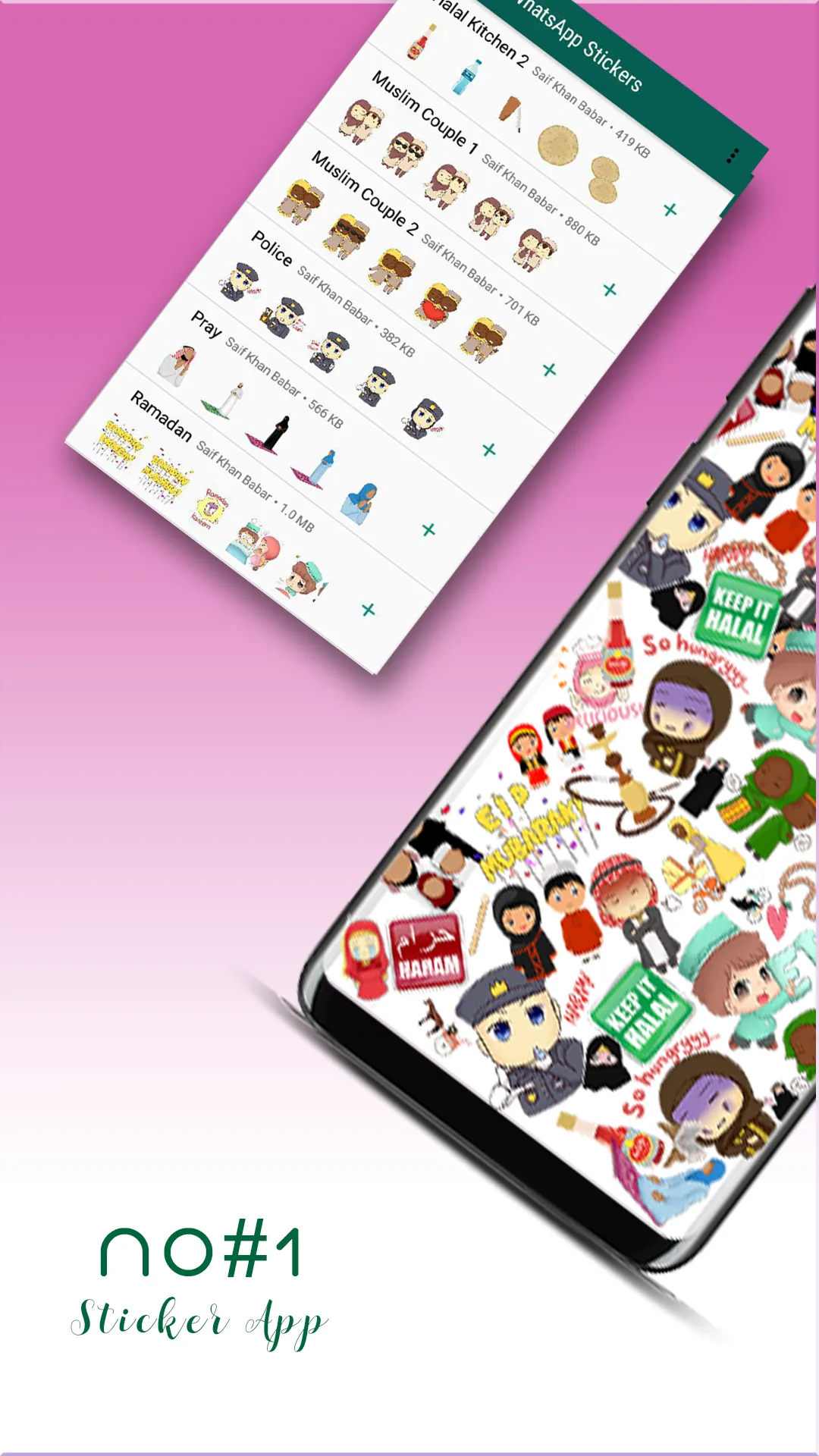 Muslim Islamic Stickers 2024 | Indus Appstore | Screenshot