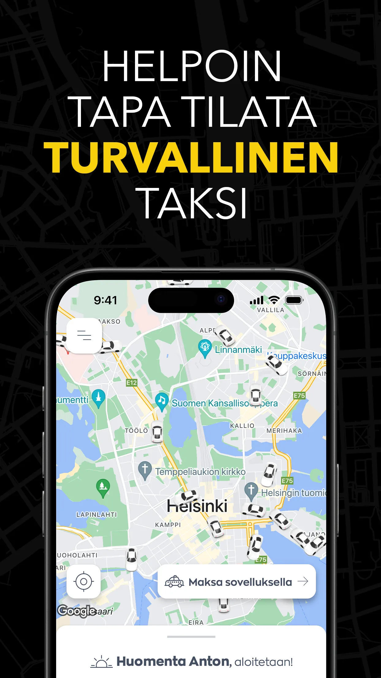 Taksi Helsinki | Indus Appstore | Screenshot