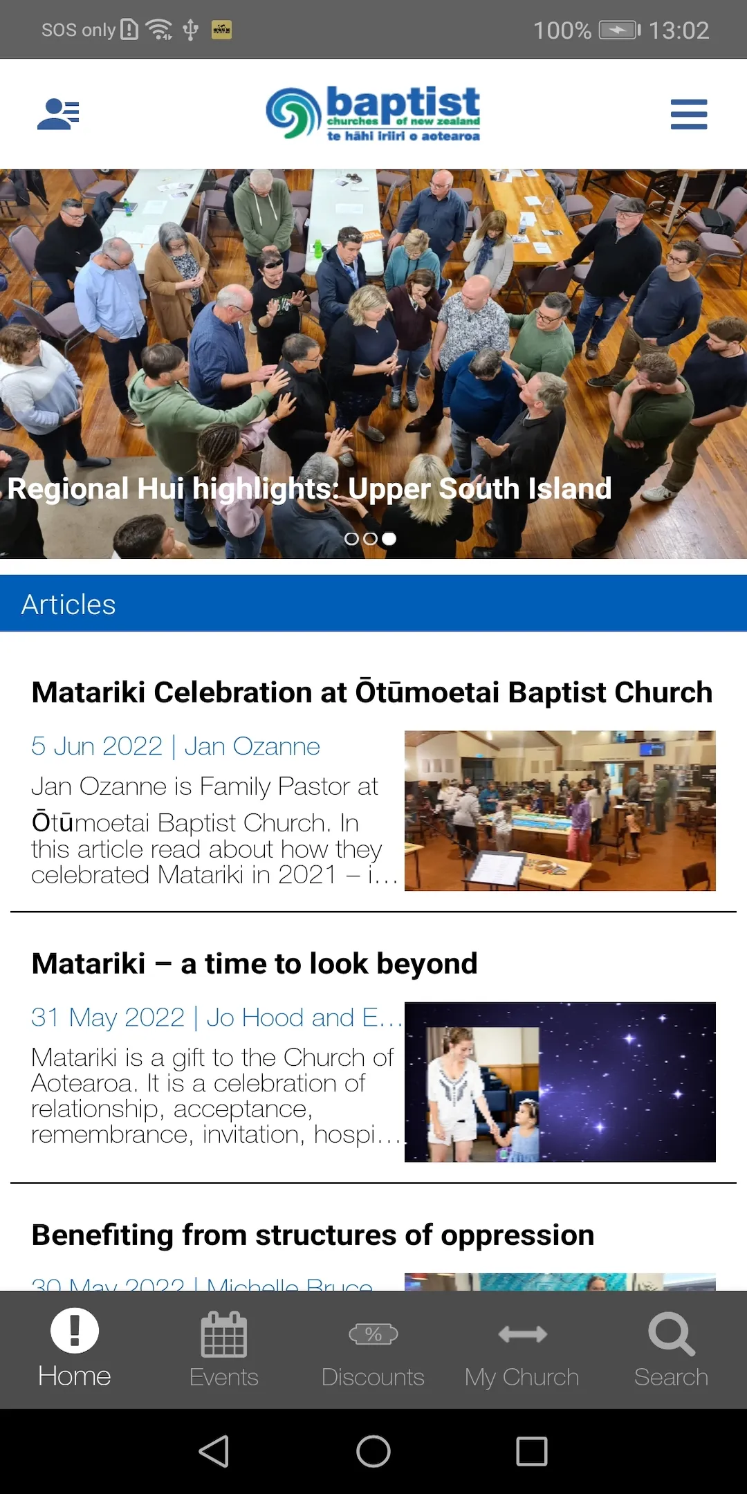 Baptist NZ | Indus Appstore | Screenshot