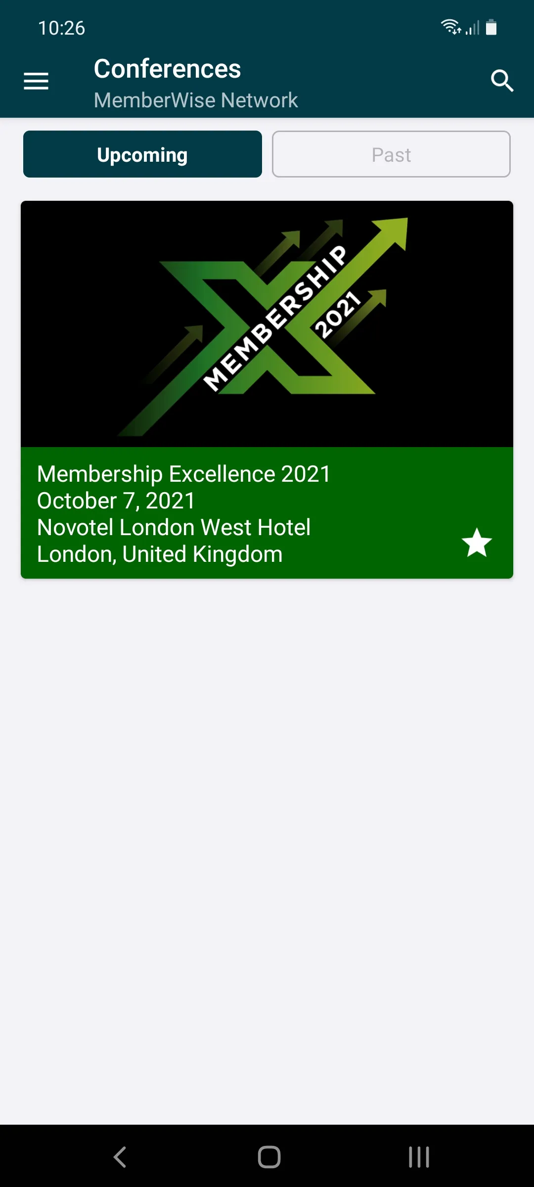 MemberWise Conferences | Indus Appstore | Screenshot