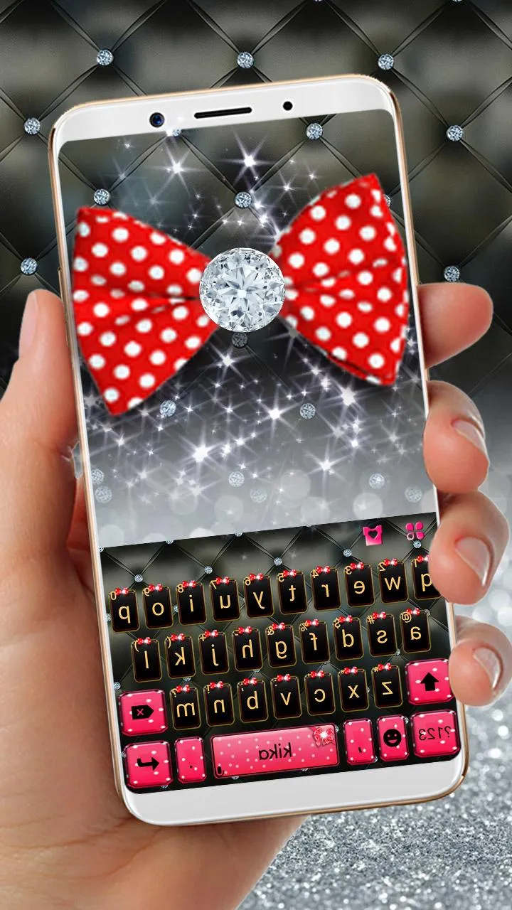 Luxury Bowknot Keyboard Theme | Indus Appstore | Screenshot