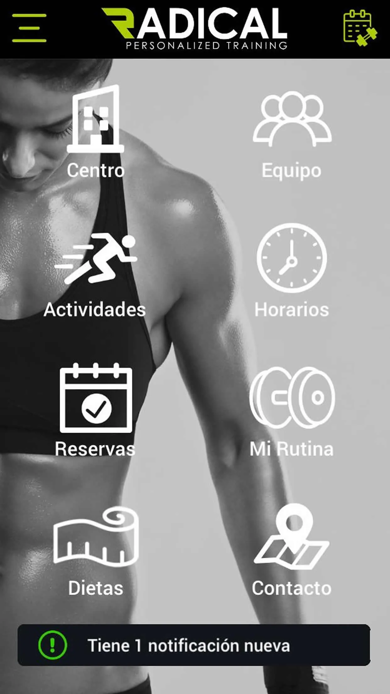 Radical Personalized Training | Indus Appstore | Screenshot