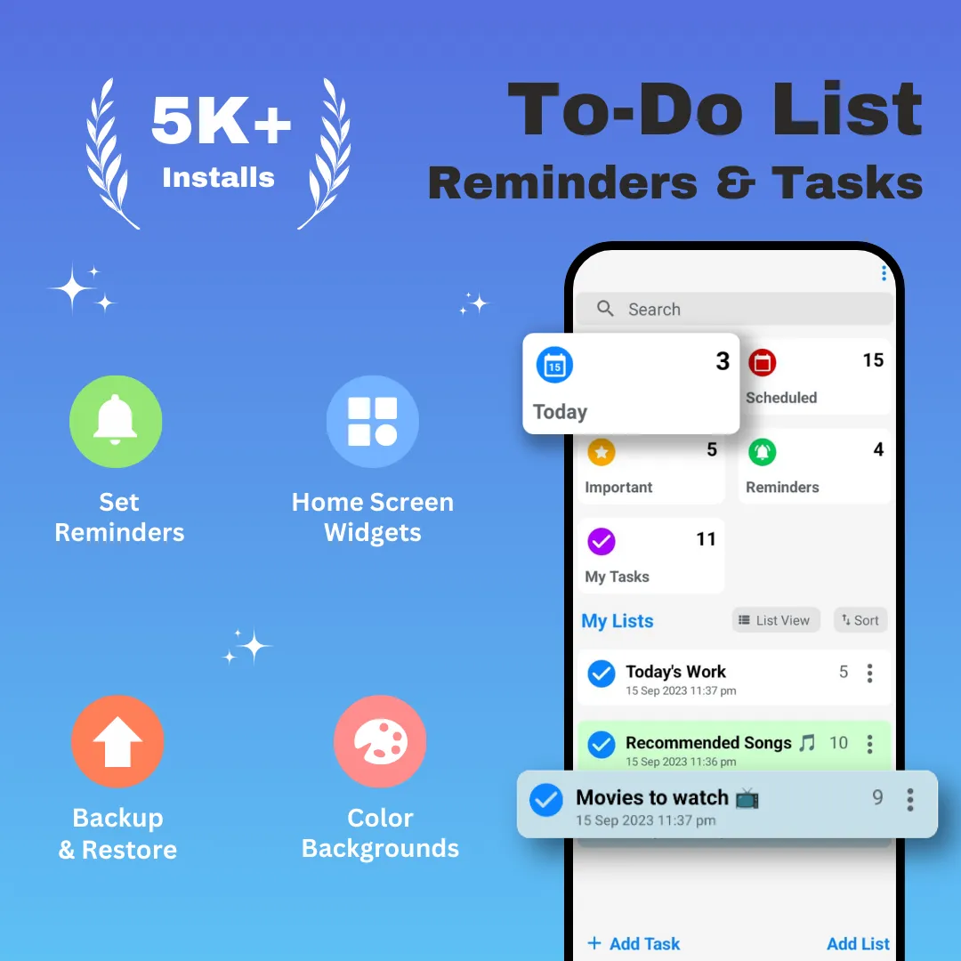 To-Do List - Tasks, Reminders | Indus Appstore | Screenshot