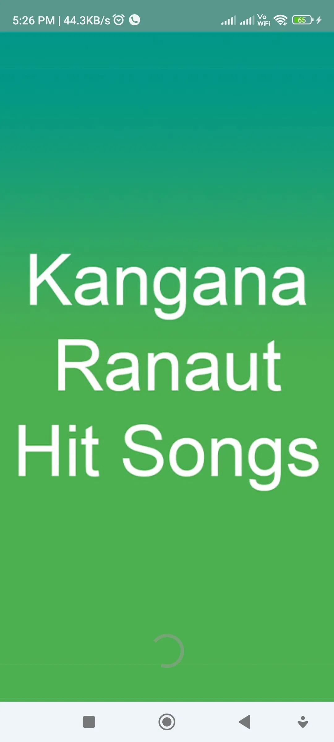 Kangana Ranaut Hit Songs | Indus Appstore | Screenshot