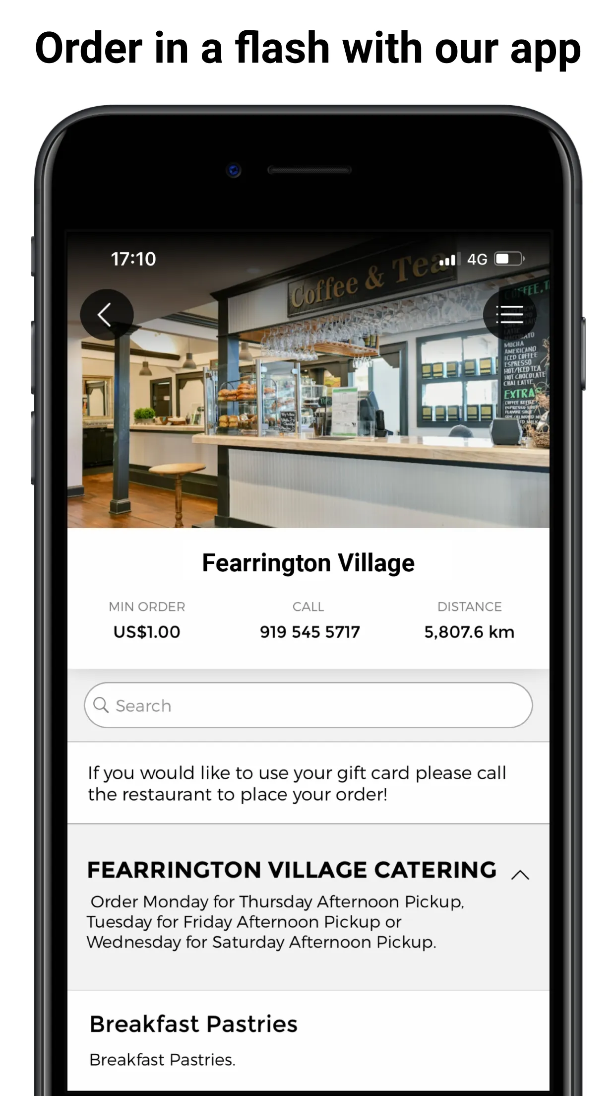 Fearrington Takeout | Indus Appstore | Screenshot