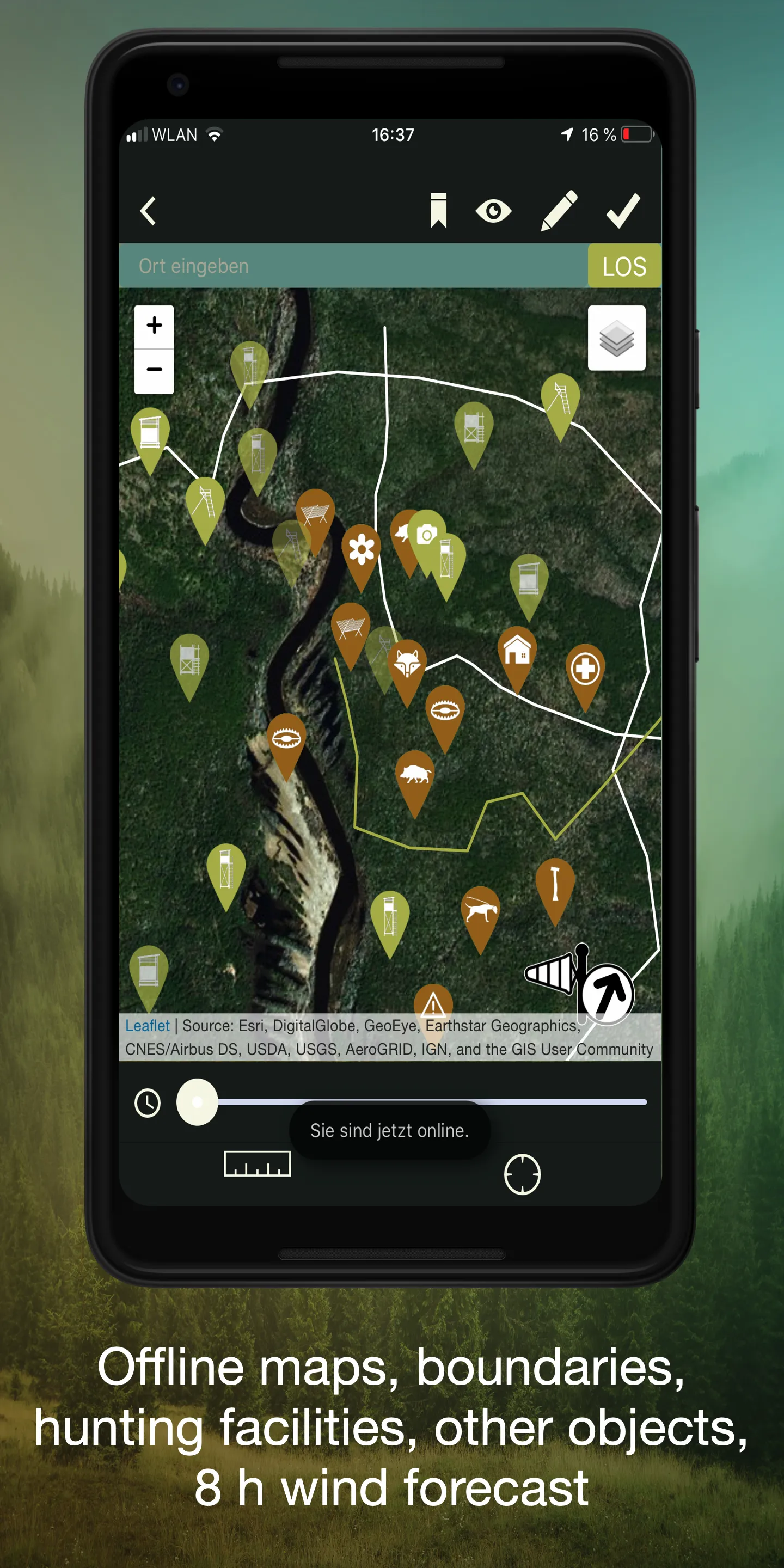 HuntersMapp | Indus Appstore | Screenshot