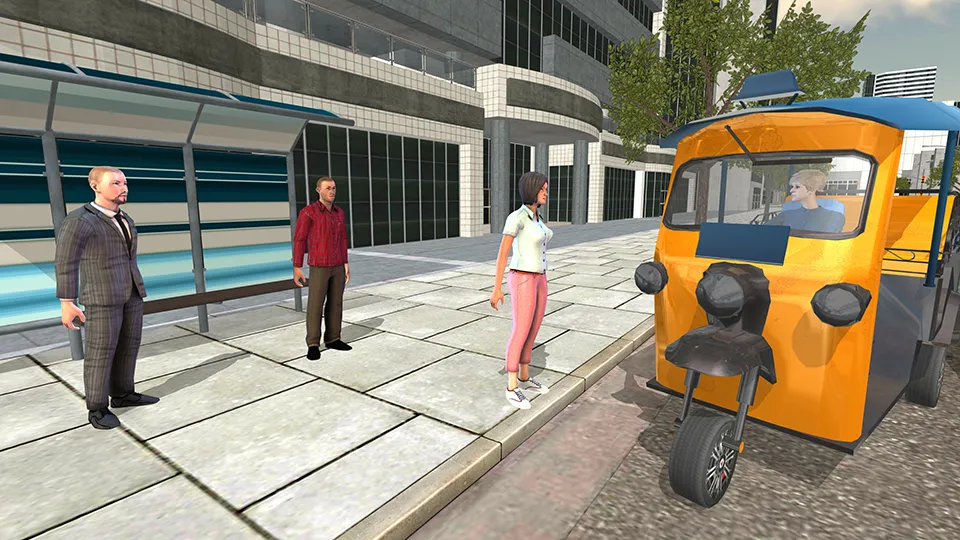 Tuk Tuk Rickshaw Driving Game | Indus Appstore | Screenshot