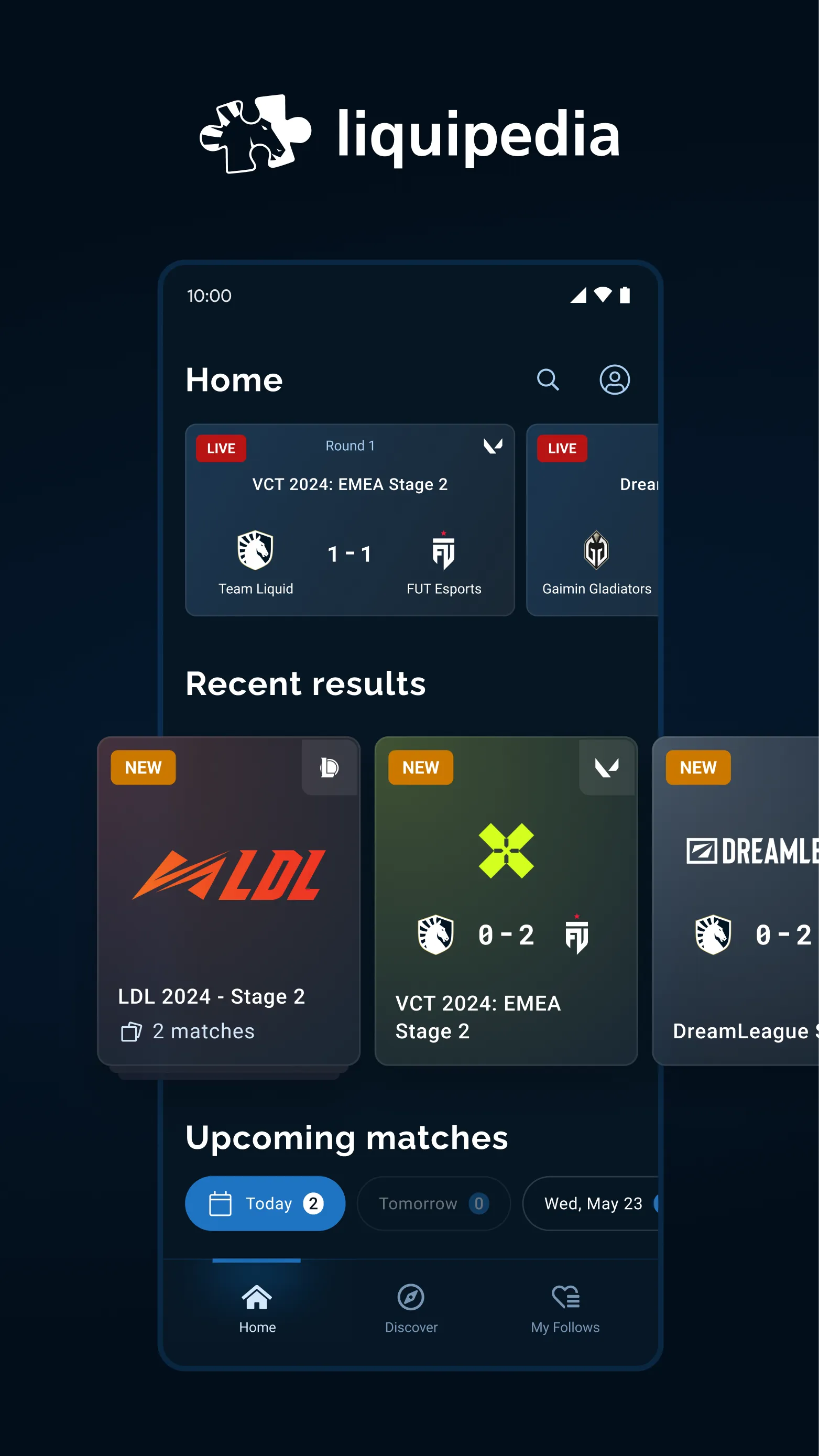 Liquipedia: Esports Tracker | Indus Appstore | Screenshot