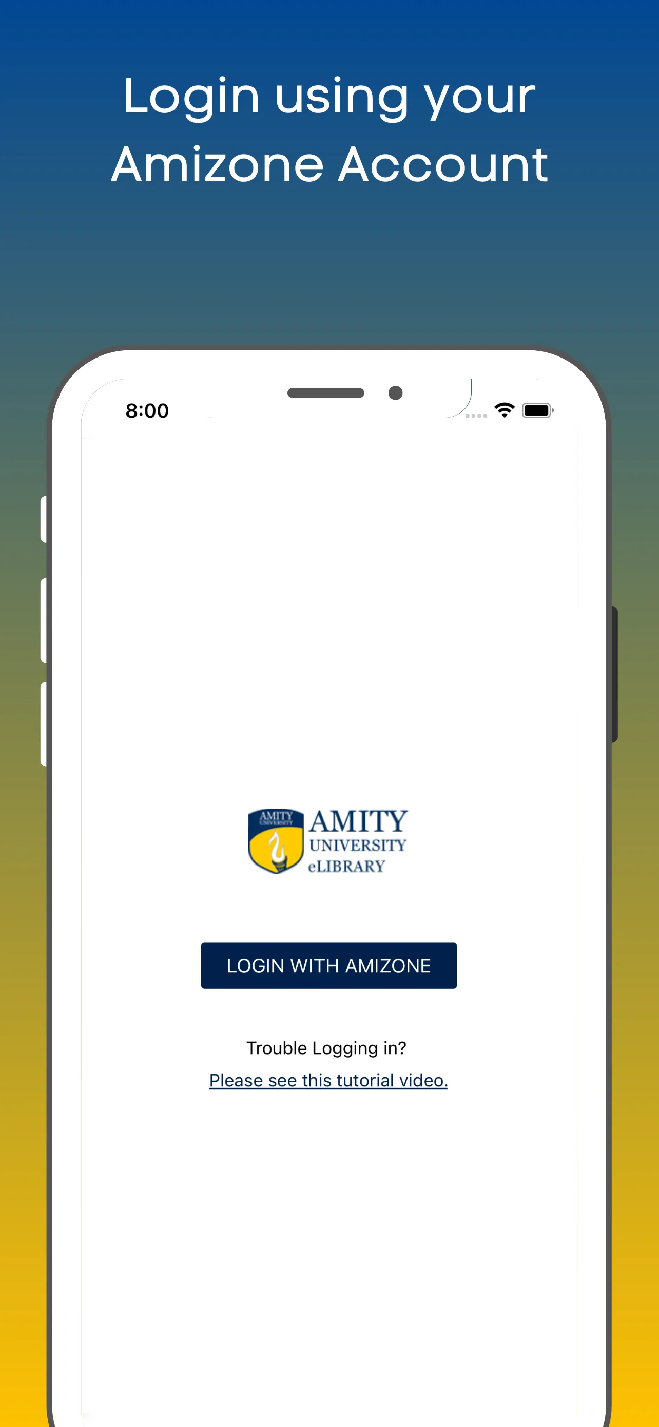 Amity University eLibrary | Indus Appstore | Screenshot