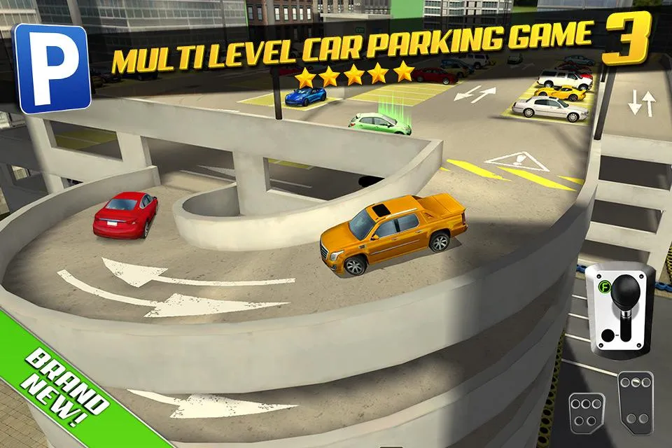 Multi Level 3 Car Parking Game | Indus Appstore | Screenshot