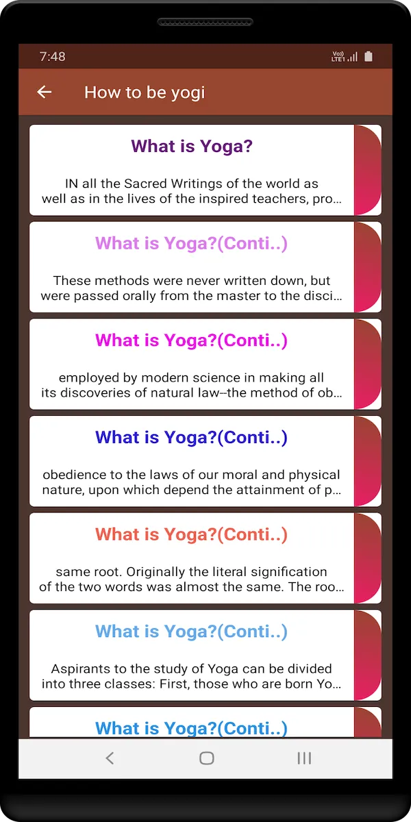 How to be yogi | Indus Appstore | Screenshot