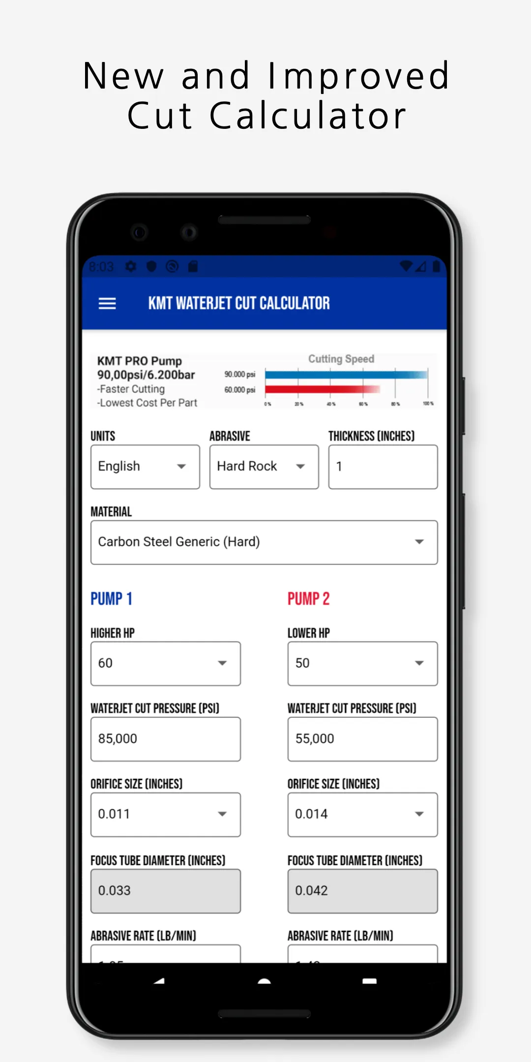 KMT Waterjet | Indus Appstore | Screenshot