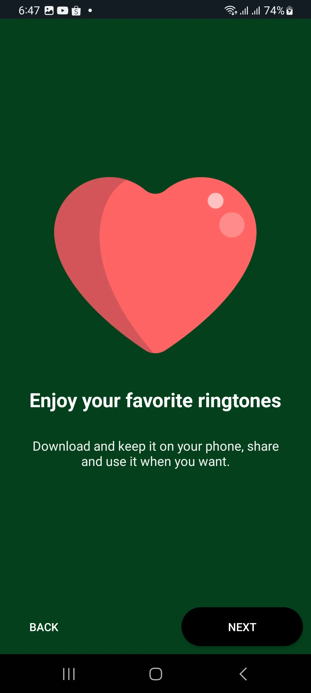 All OPPO Mobile Ringtones | Indus Appstore | Screenshot