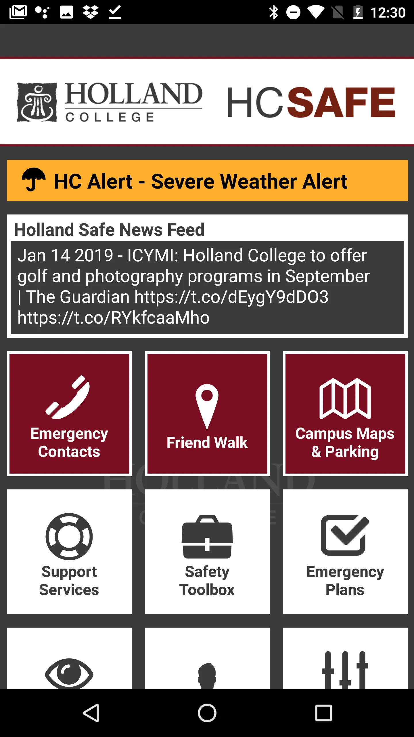 HC Safe | Indus Appstore | Screenshot