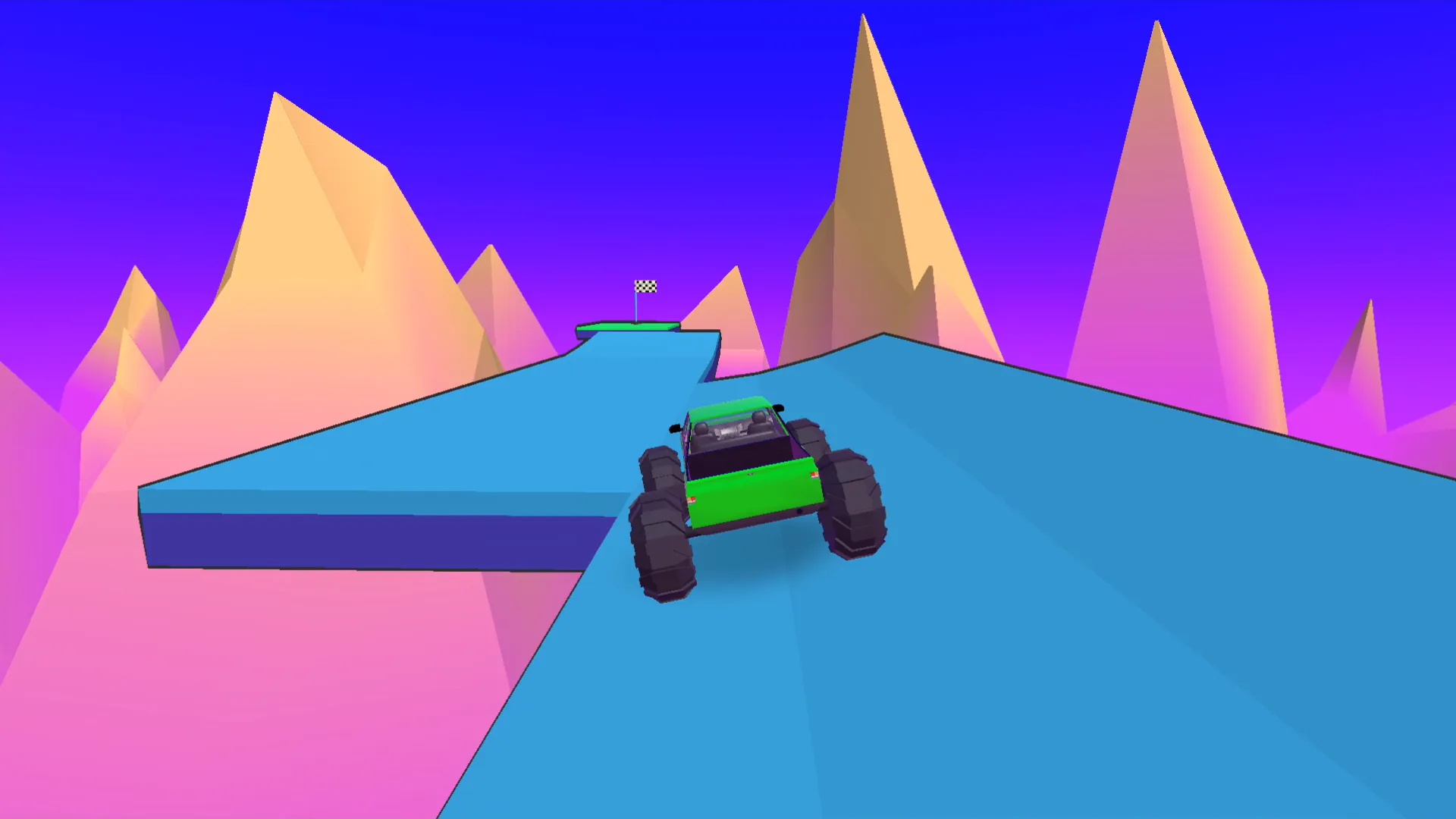 Stunt Wheels - Mountain Truck | Indus Appstore | Screenshot