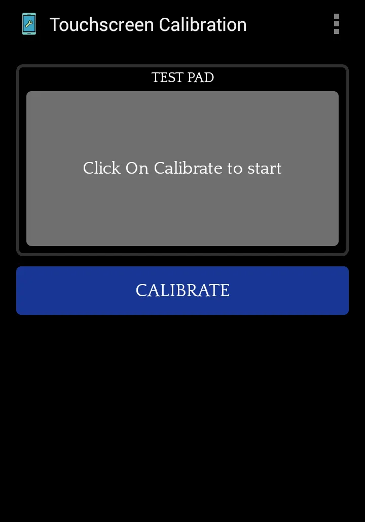 Touchscreen Calibration | Indus Appstore | Screenshot