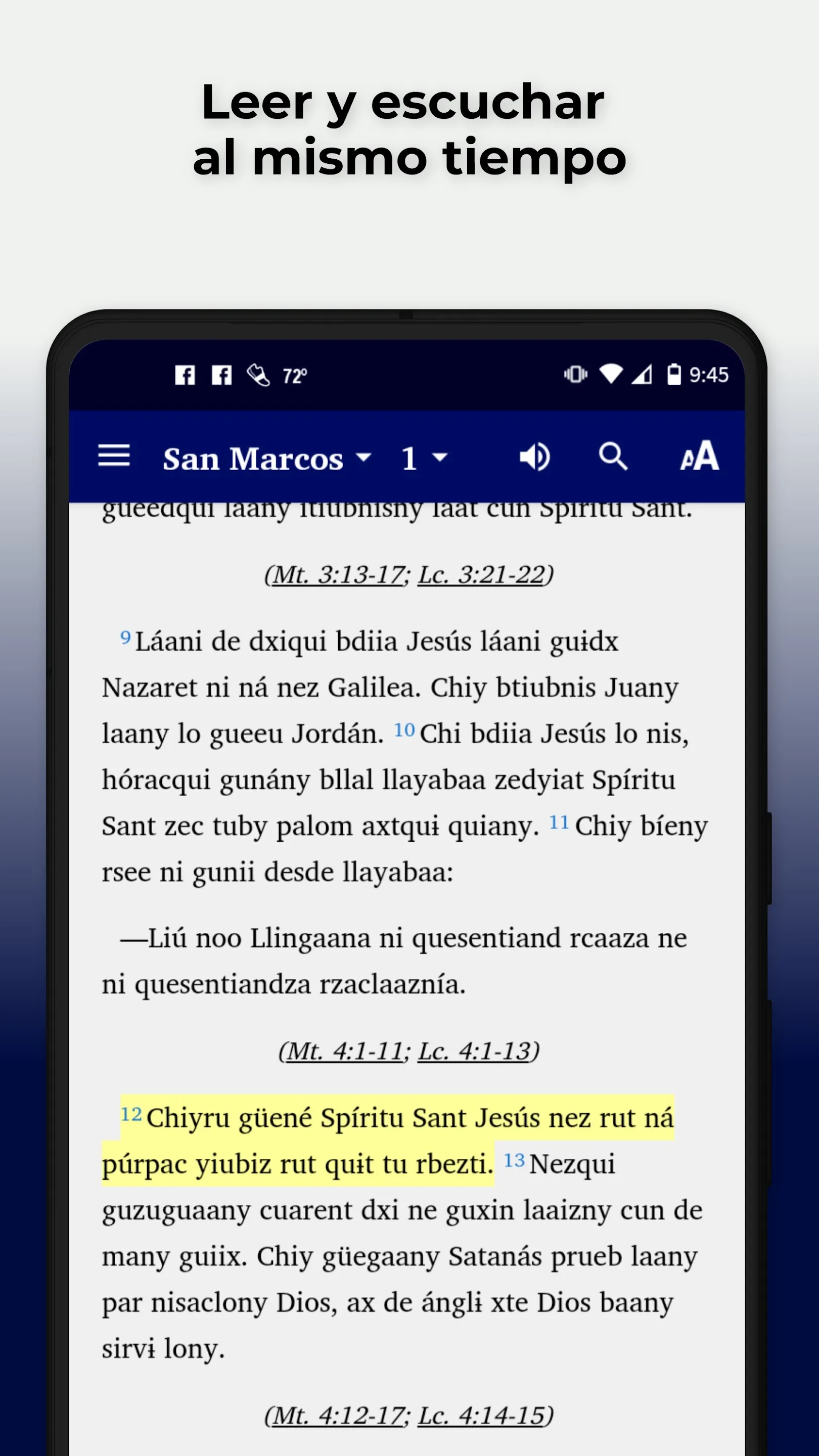 Zapotec Guelavía Bible | Indus Appstore | Screenshot