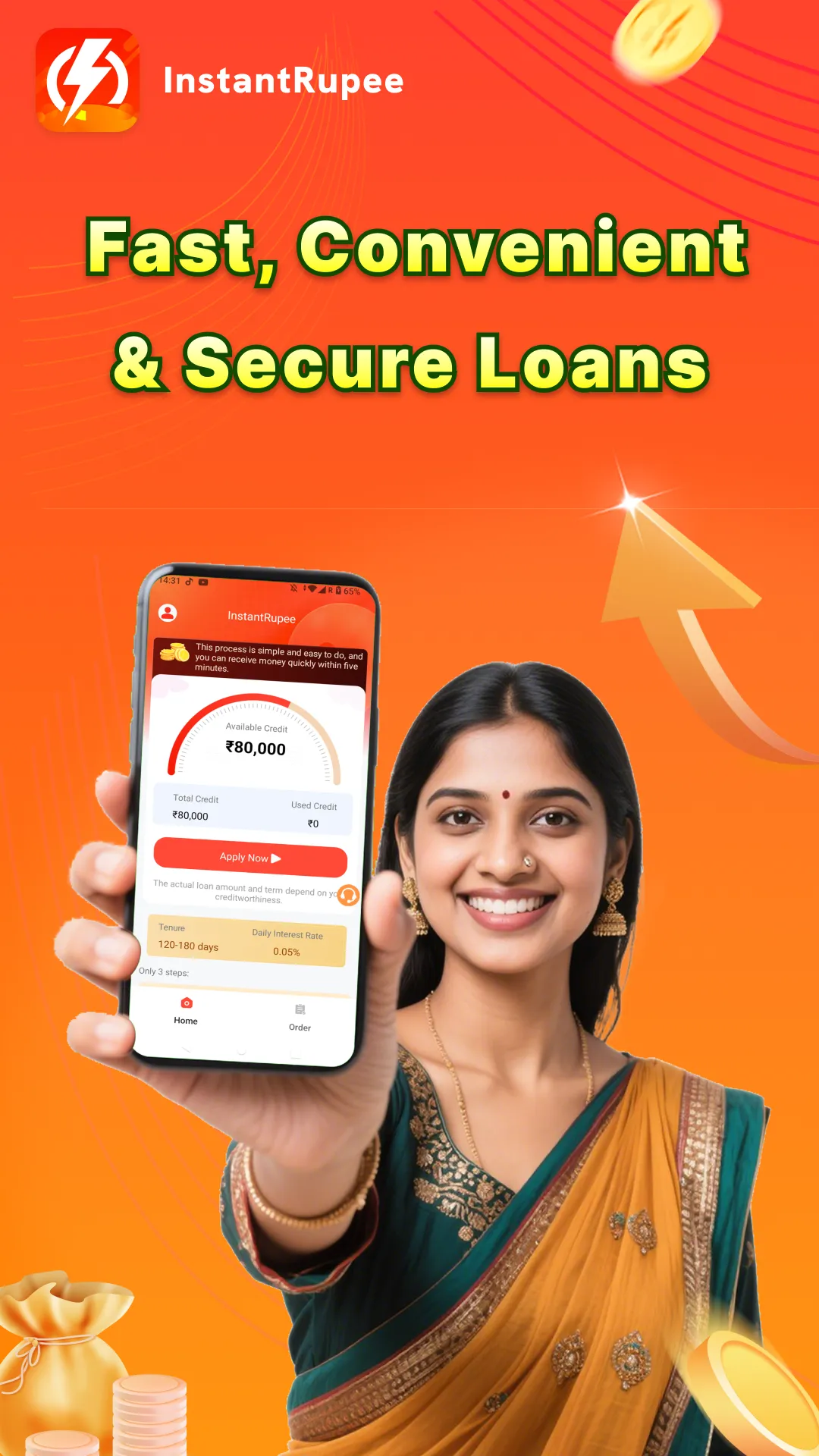 InstantRupee - Personal Loan | Indus Appstore | Screenshot