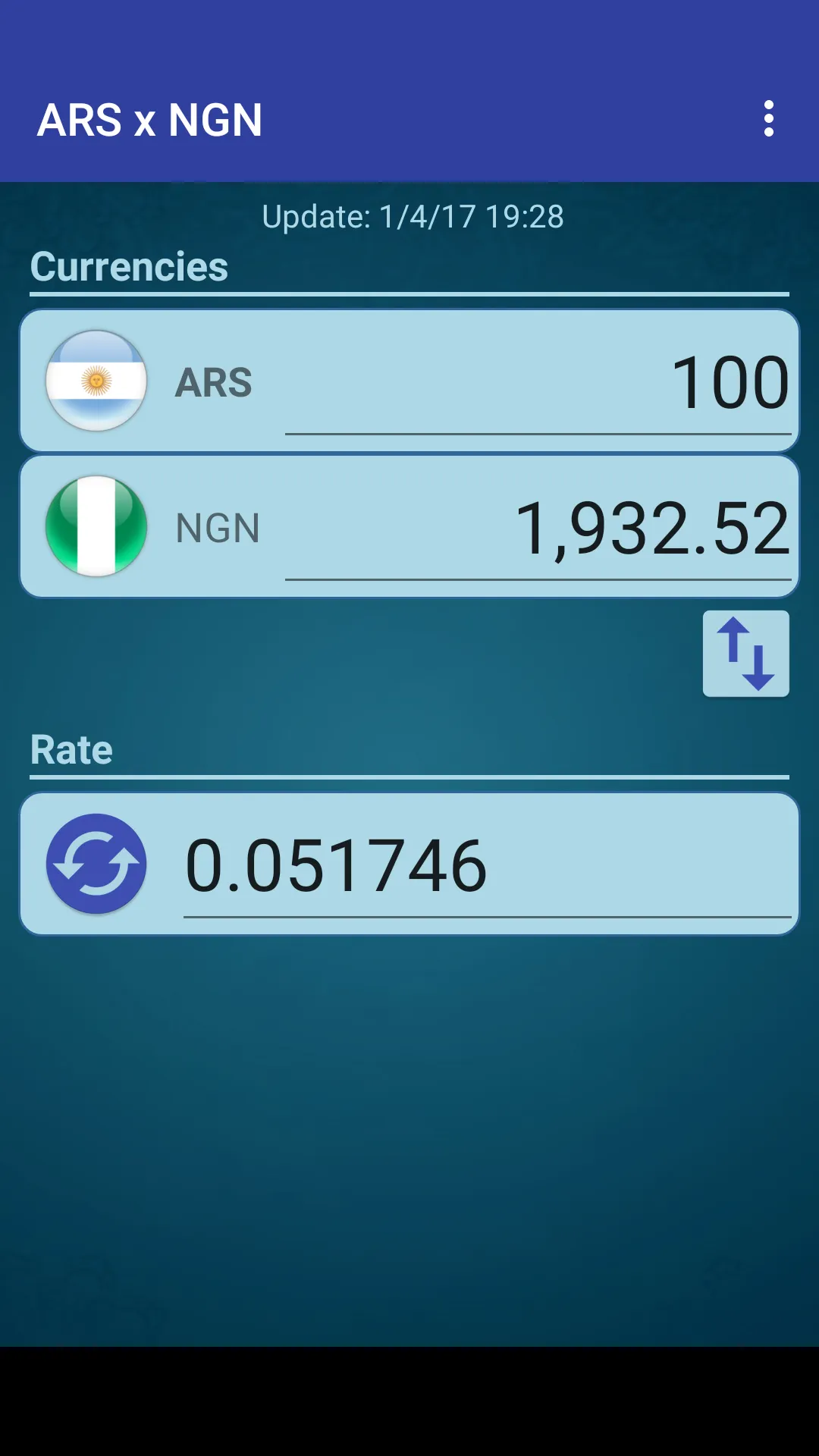 Arg. Peso x Nigerian Naira | Indus Appstore | Screenshot