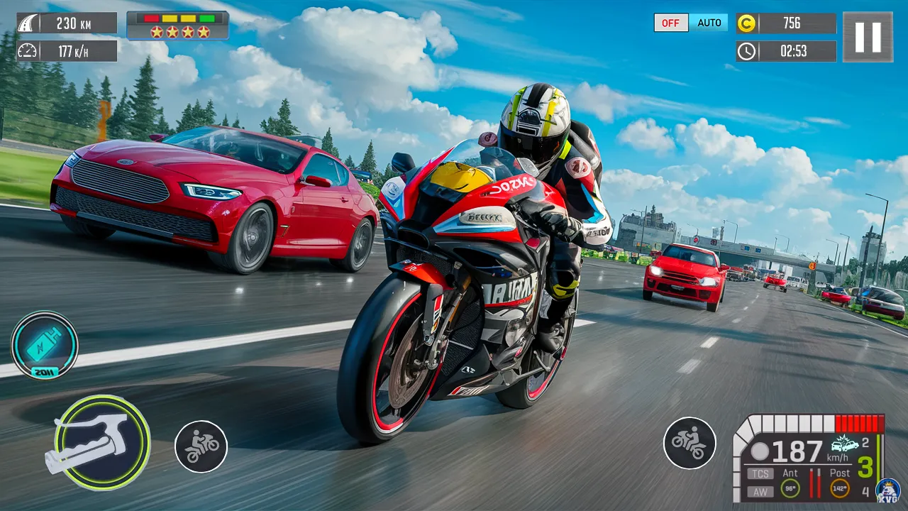 Moto Racing 3d Motorcycle Game | Indus Appstore | Screenshot