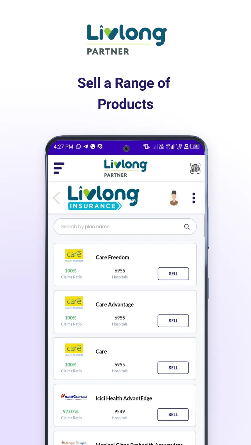 Livlong Partner | Indus Appstore | Screenshot