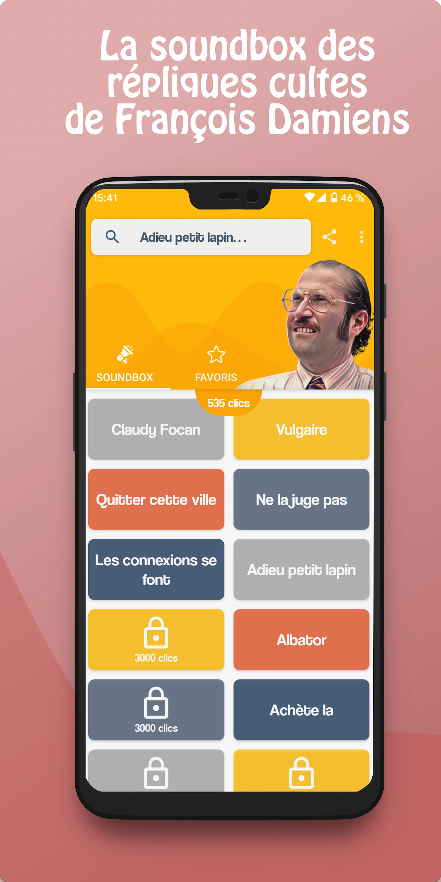 François Damiens SoundBox | Indus Appstore | Screenshot