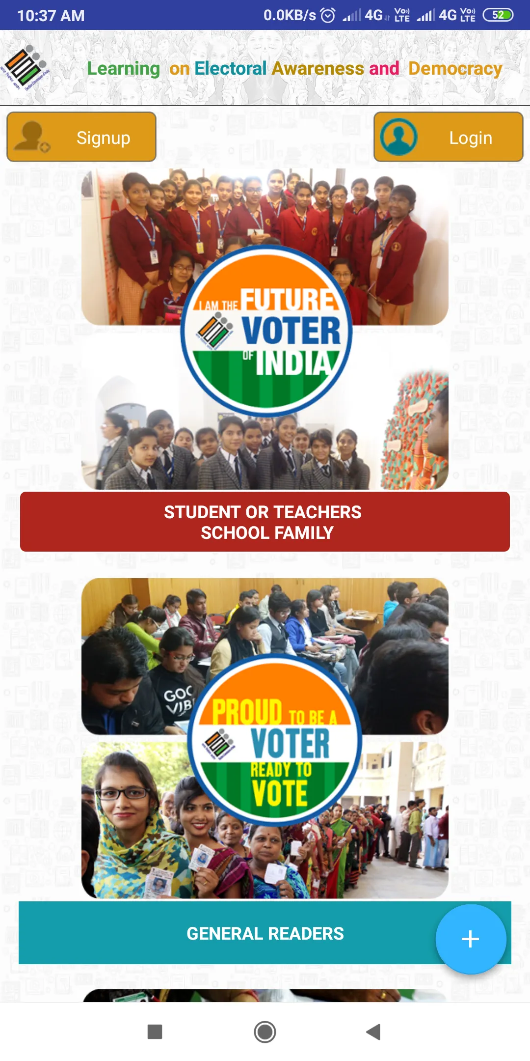 E-learning: Electoral Awarenes | Indus Appstore | Screenshot