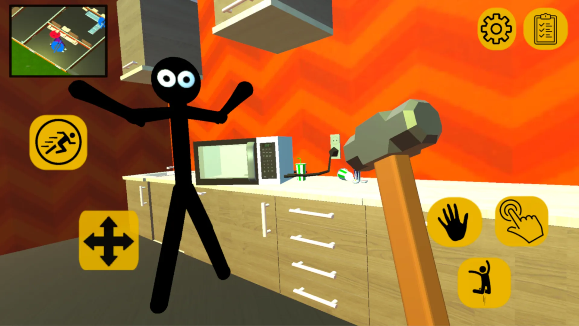 Stickman Neighbor Scary Secret | Indus Appstore | Screenshot